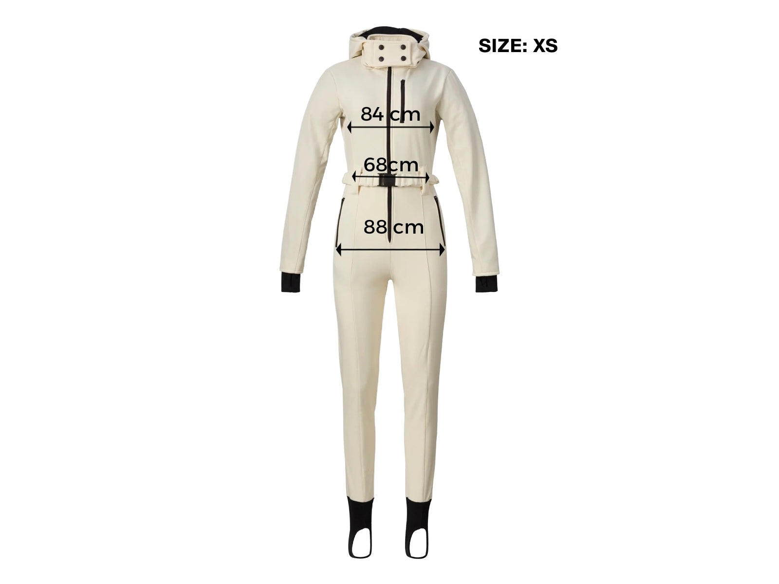 Anodys Bogas cream casual ski overalls