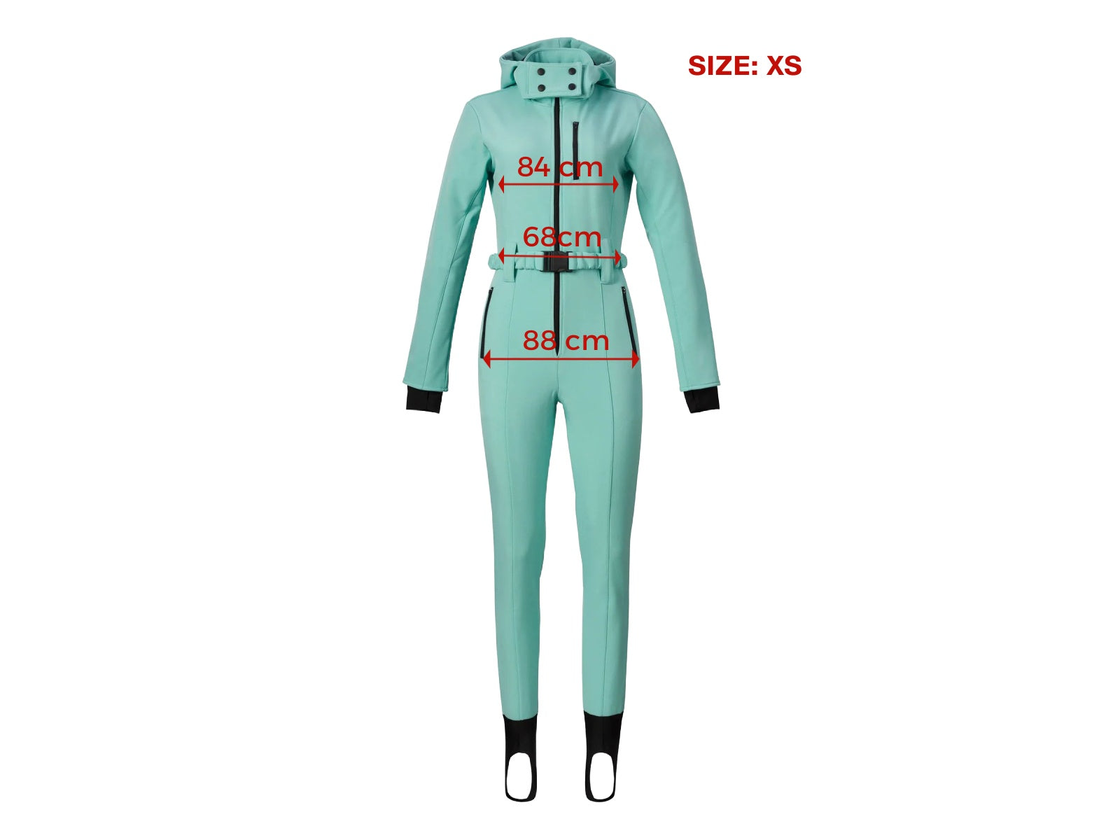 Sydona Bogas blue casual ski overalls