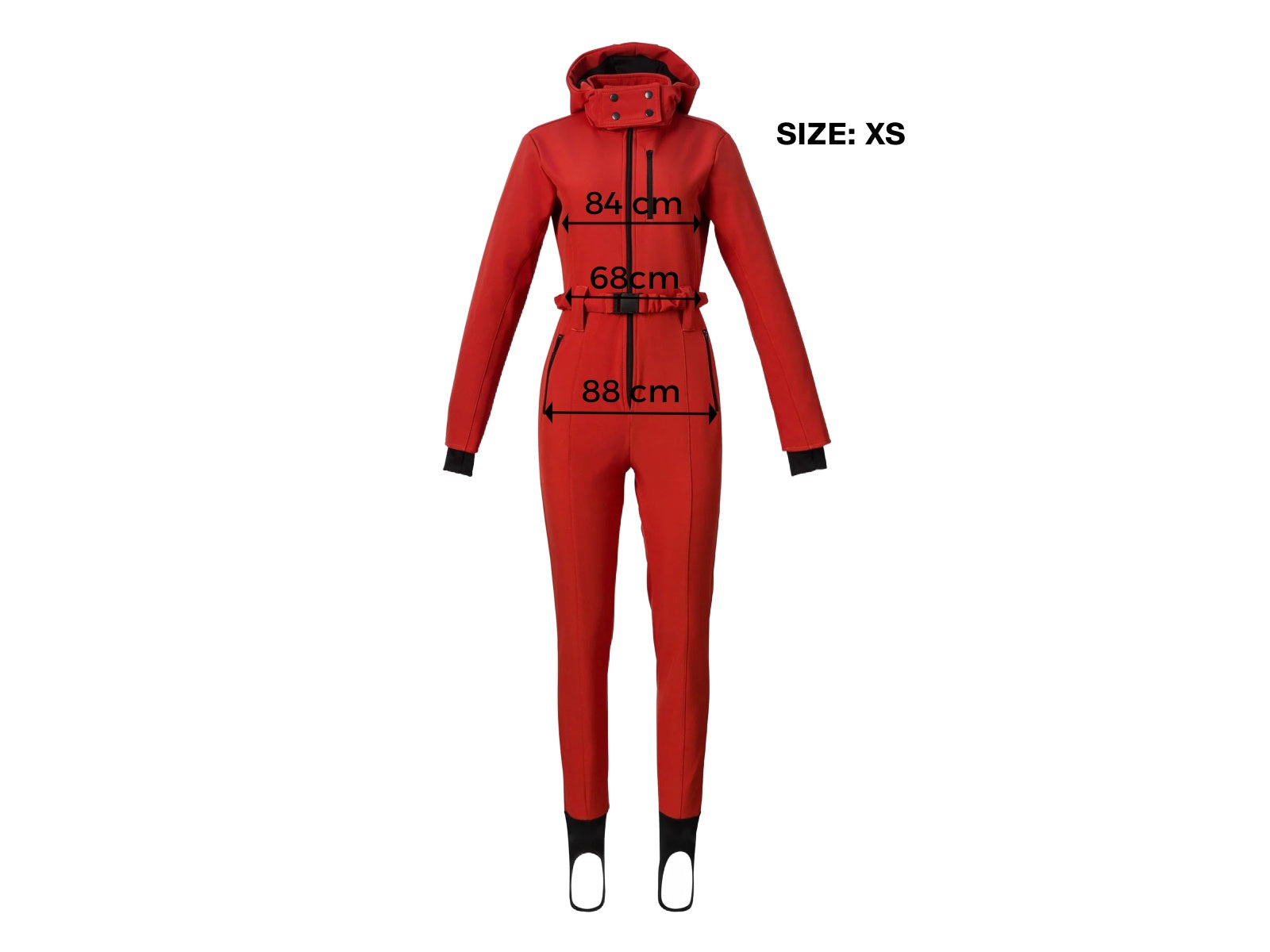 Sydona Bogas casual brick ski overalls