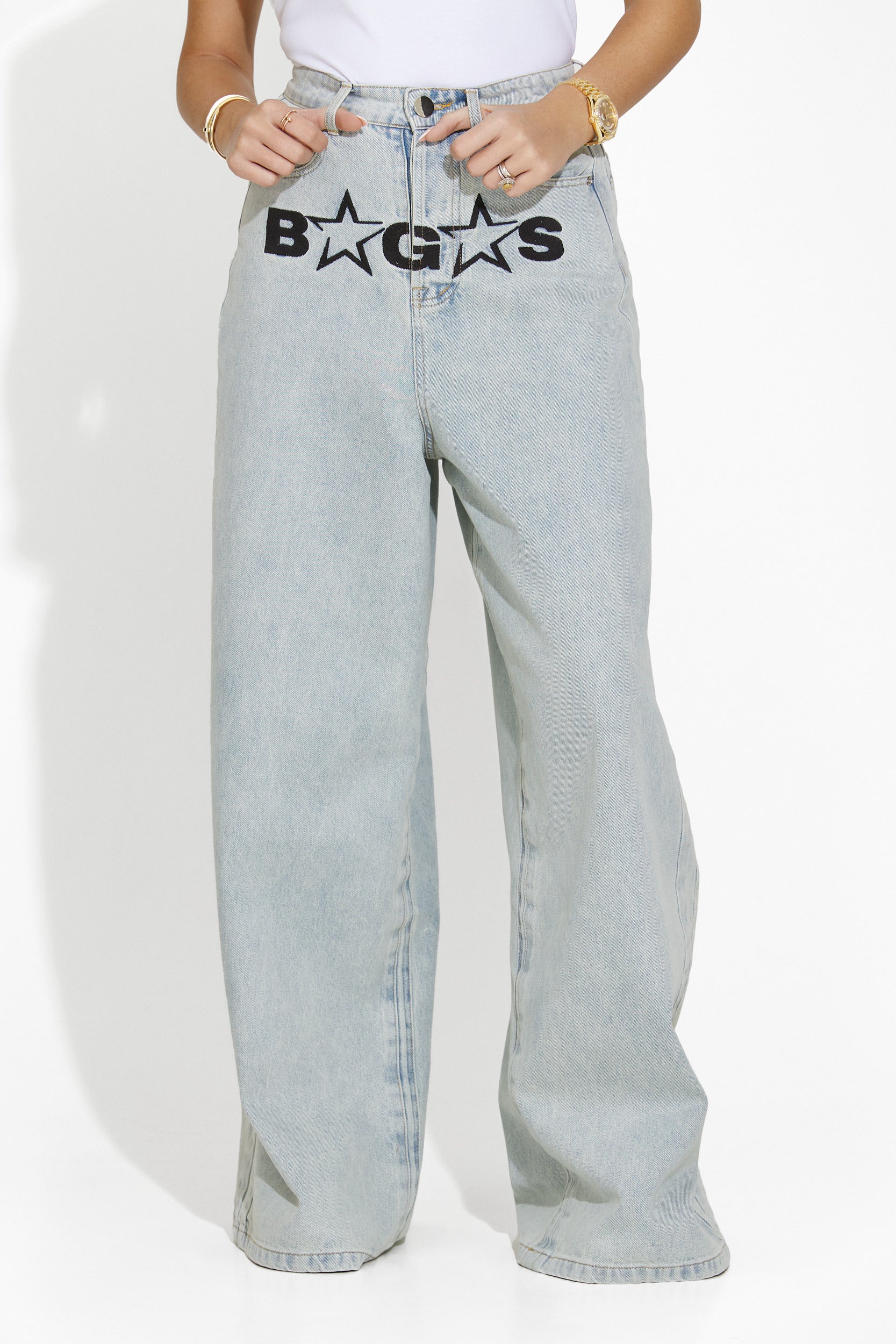 Sevastiana Bogas blue casual women's jeans