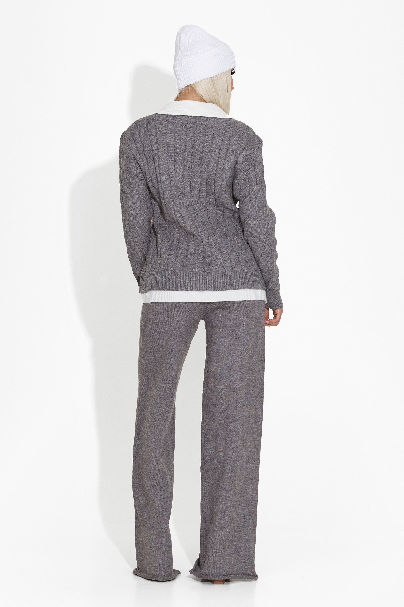 Women's casual grey suit Alindia Bogas