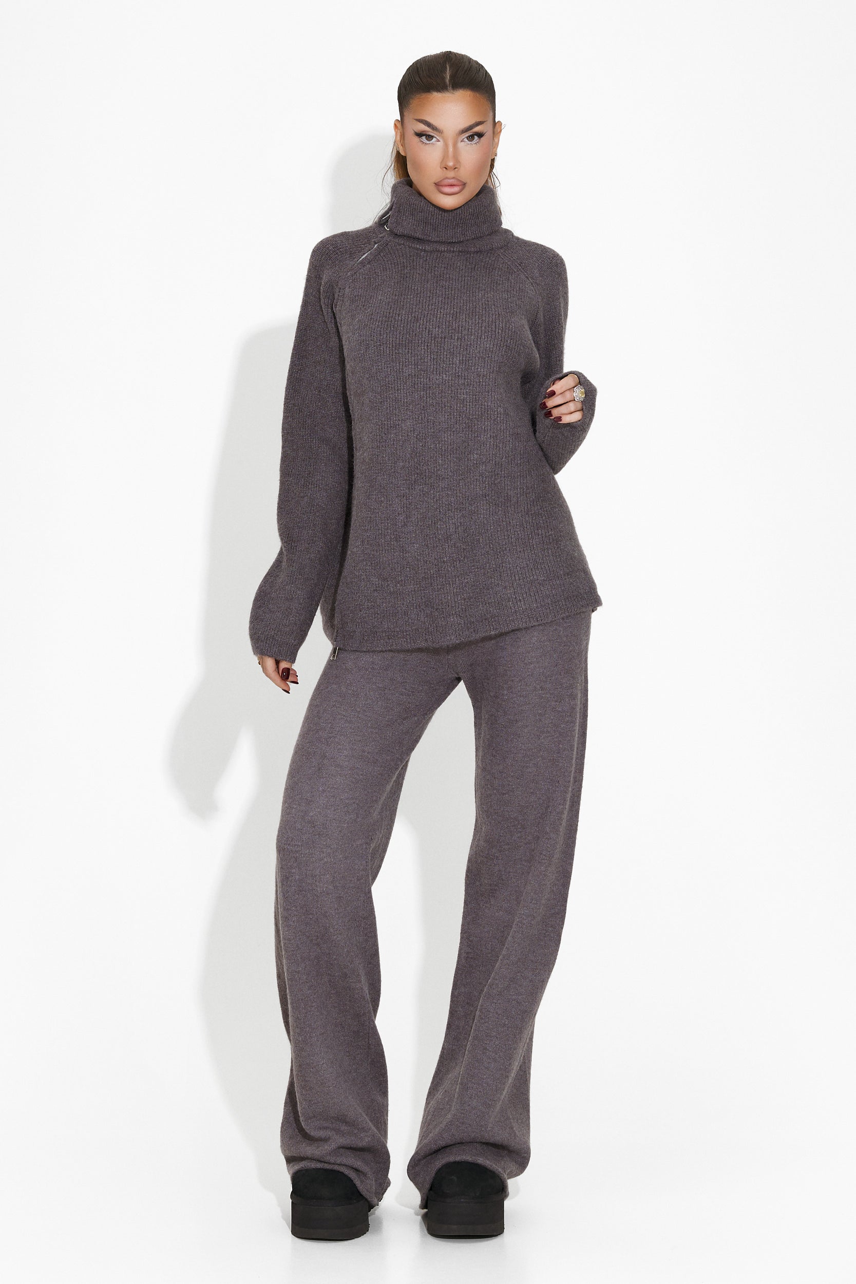 Women's casual grey suit Jordia Bogas