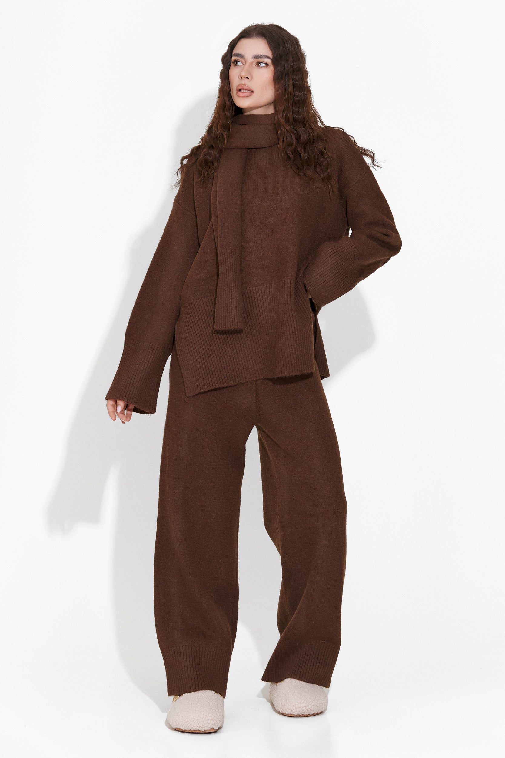 Graciana Bogas brown casual women's suit