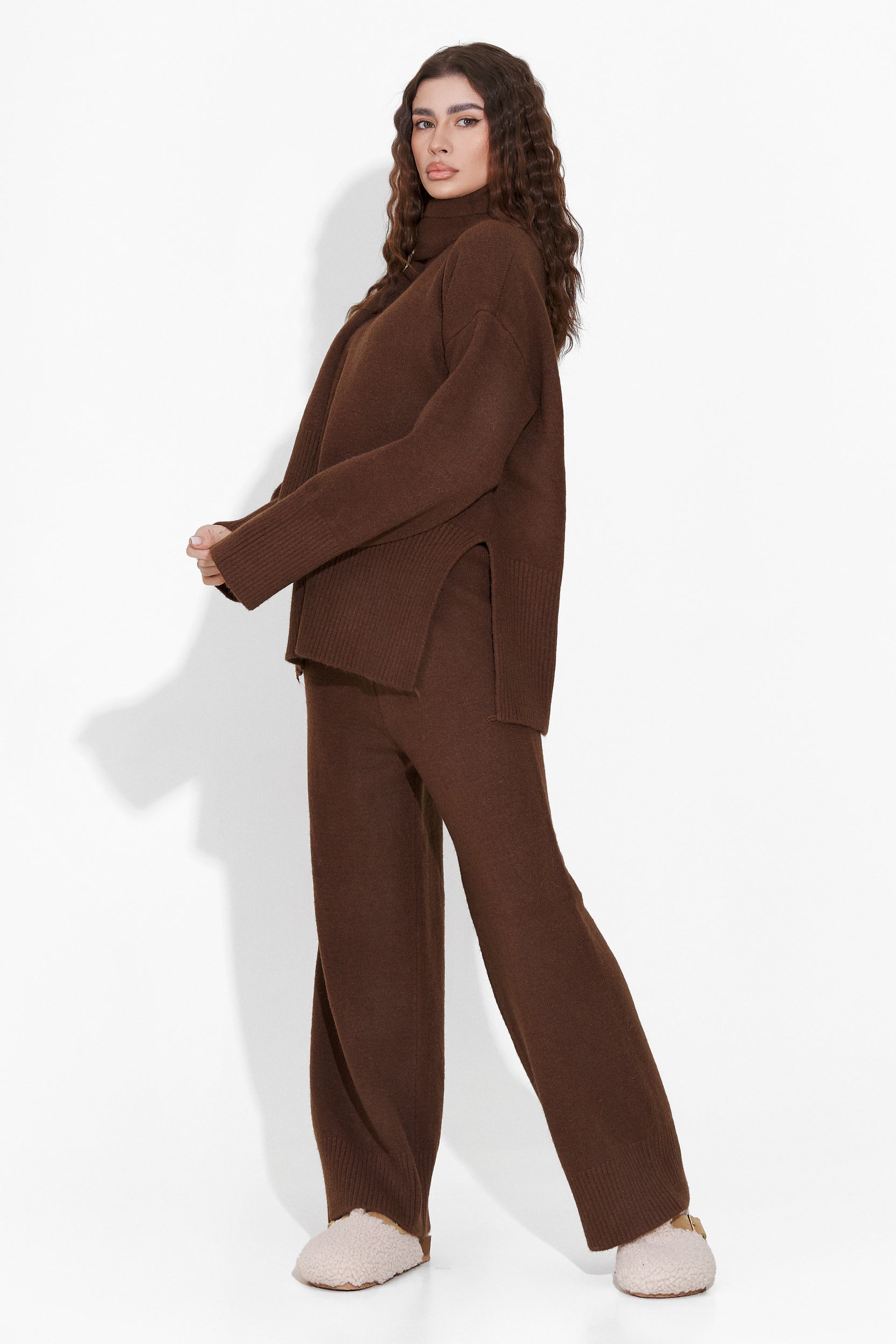 Graciana Bogas brown casual women's suit