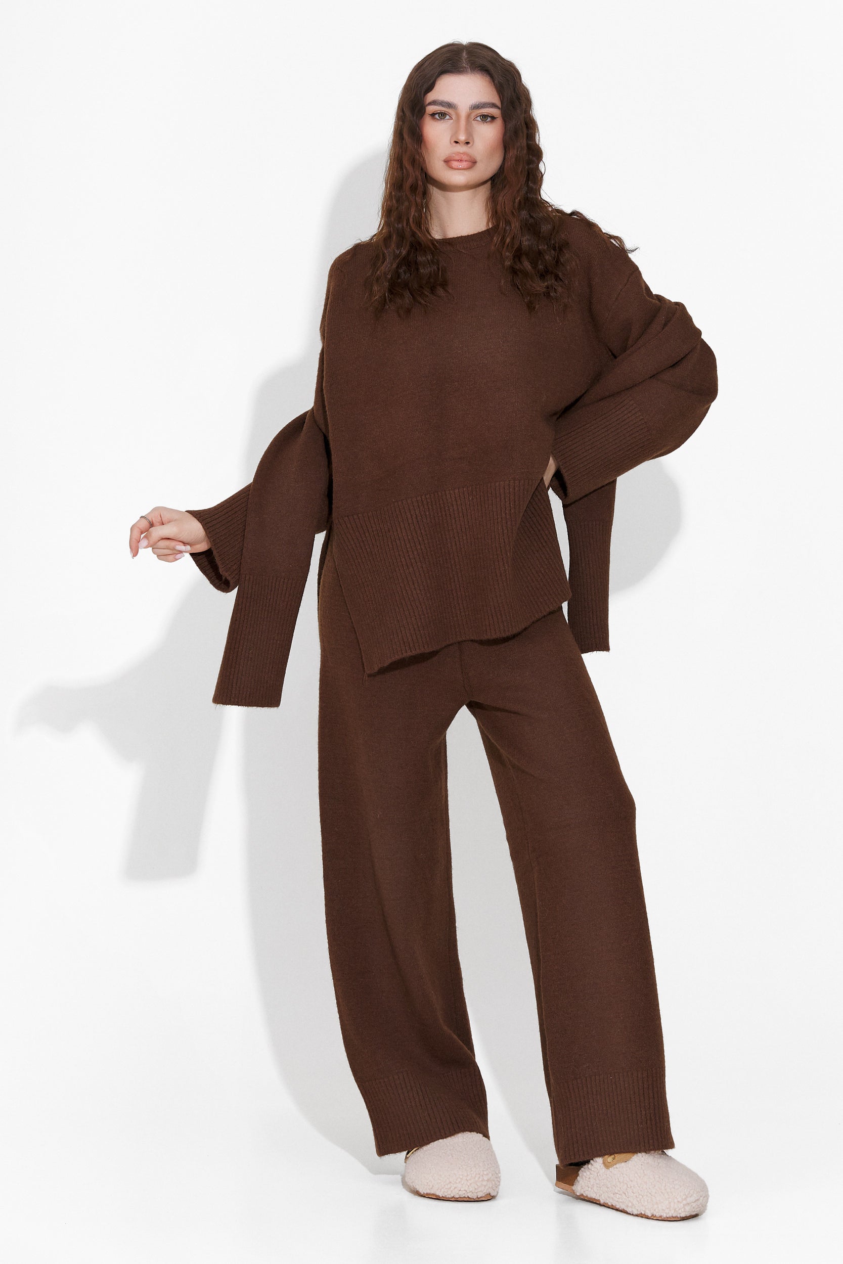 Graciana Bogas brown casual women's suit