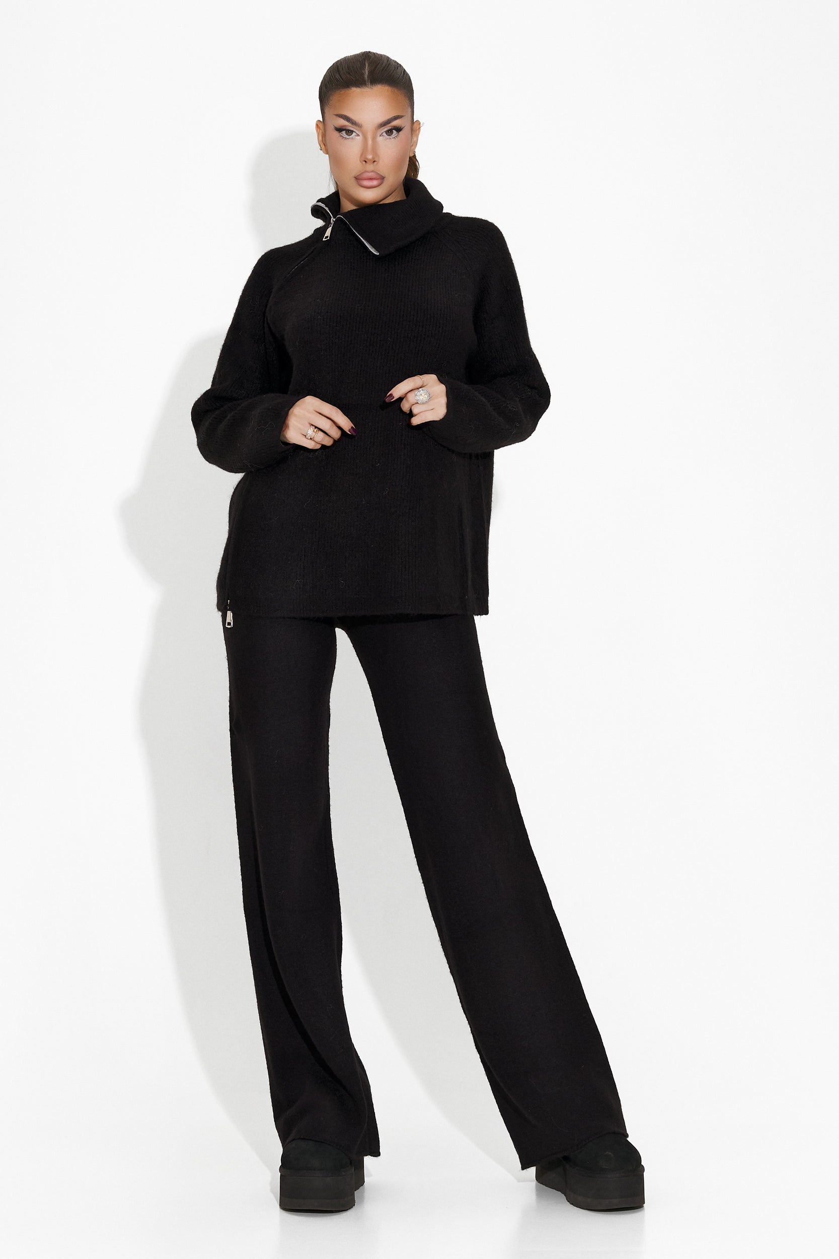 Women's casual black suit Jordia Bogas