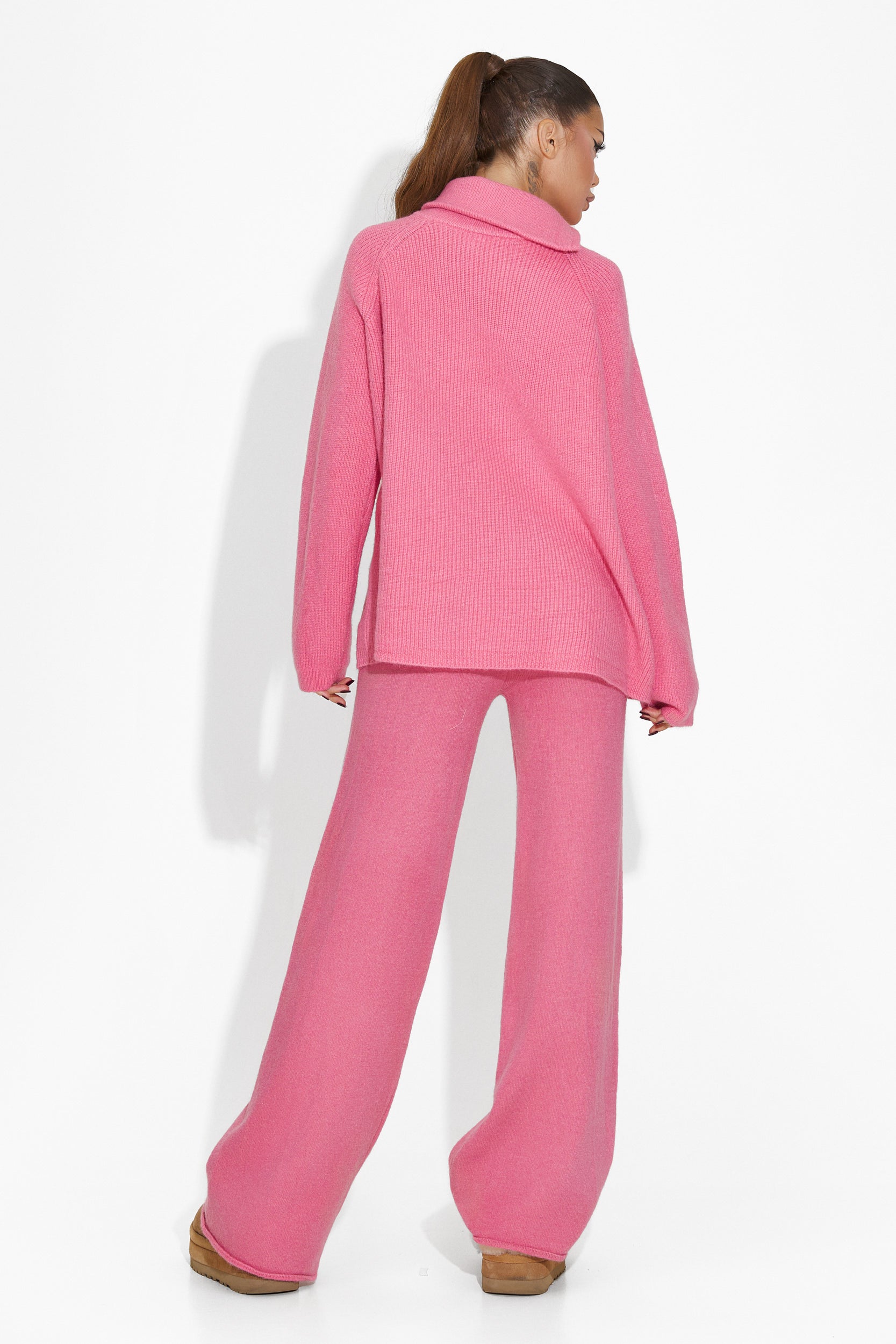 Pink casual women's suit Jordia Bogas