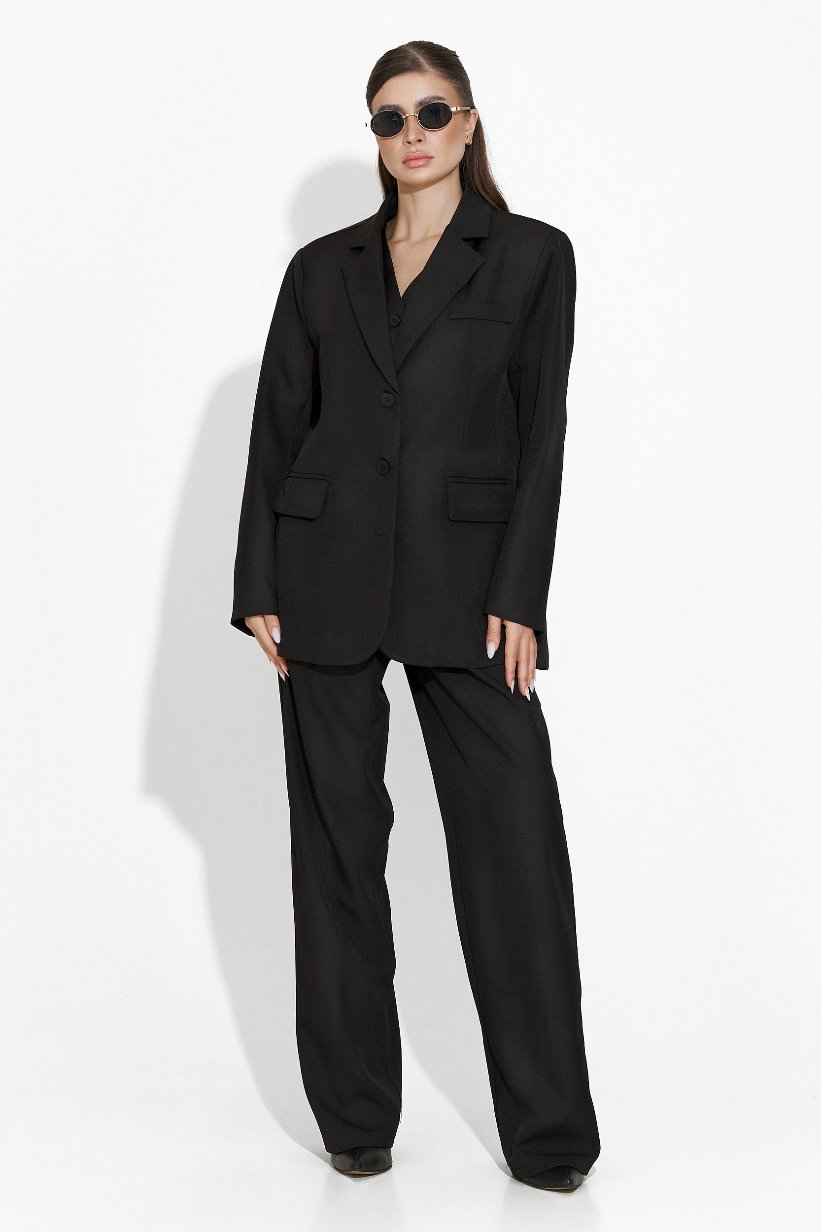 Black elegant trouser suit Demozla Bogas