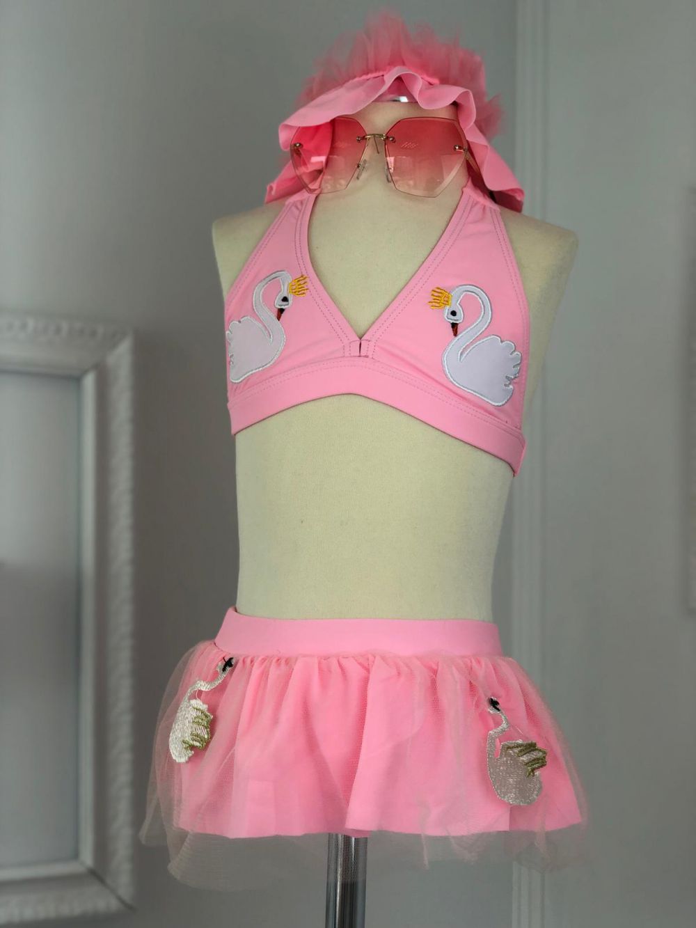 Costum de Baie Copii Tryta Pink Bogas