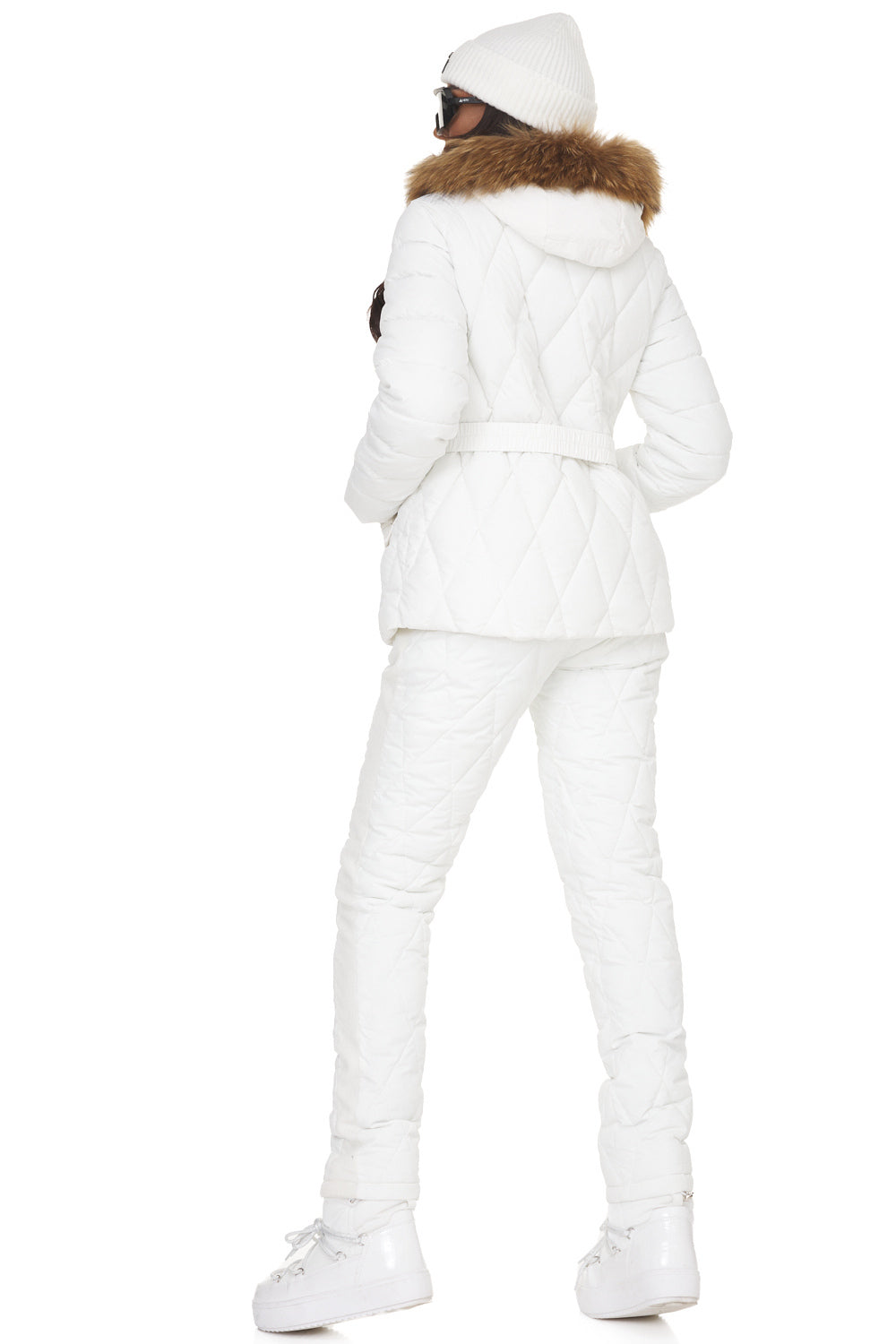 Women's white winter costume Zemidea Bogas