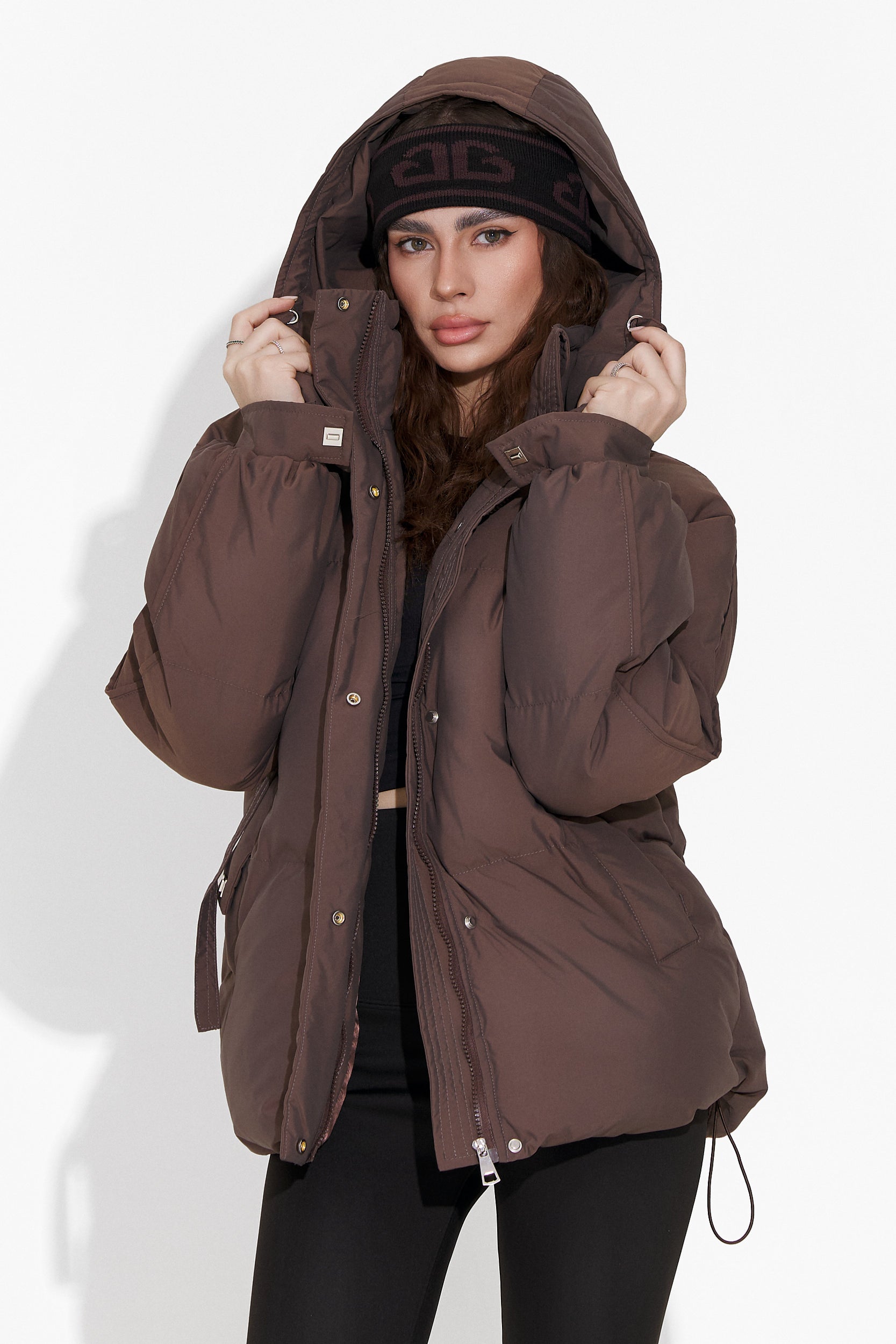 Luceta Bogas brown casual women's jacket