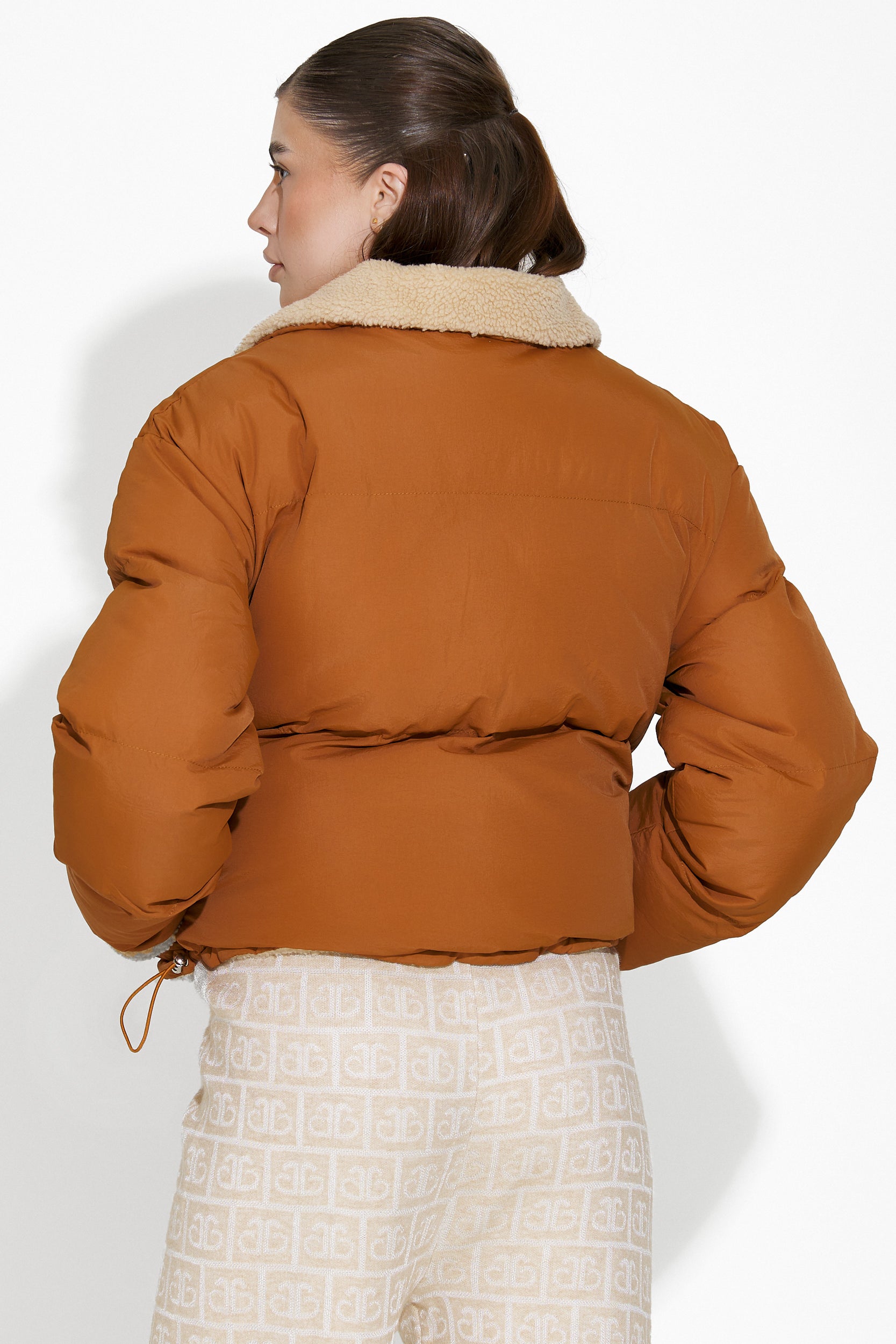 Naela Bogas brown casual women's jacket