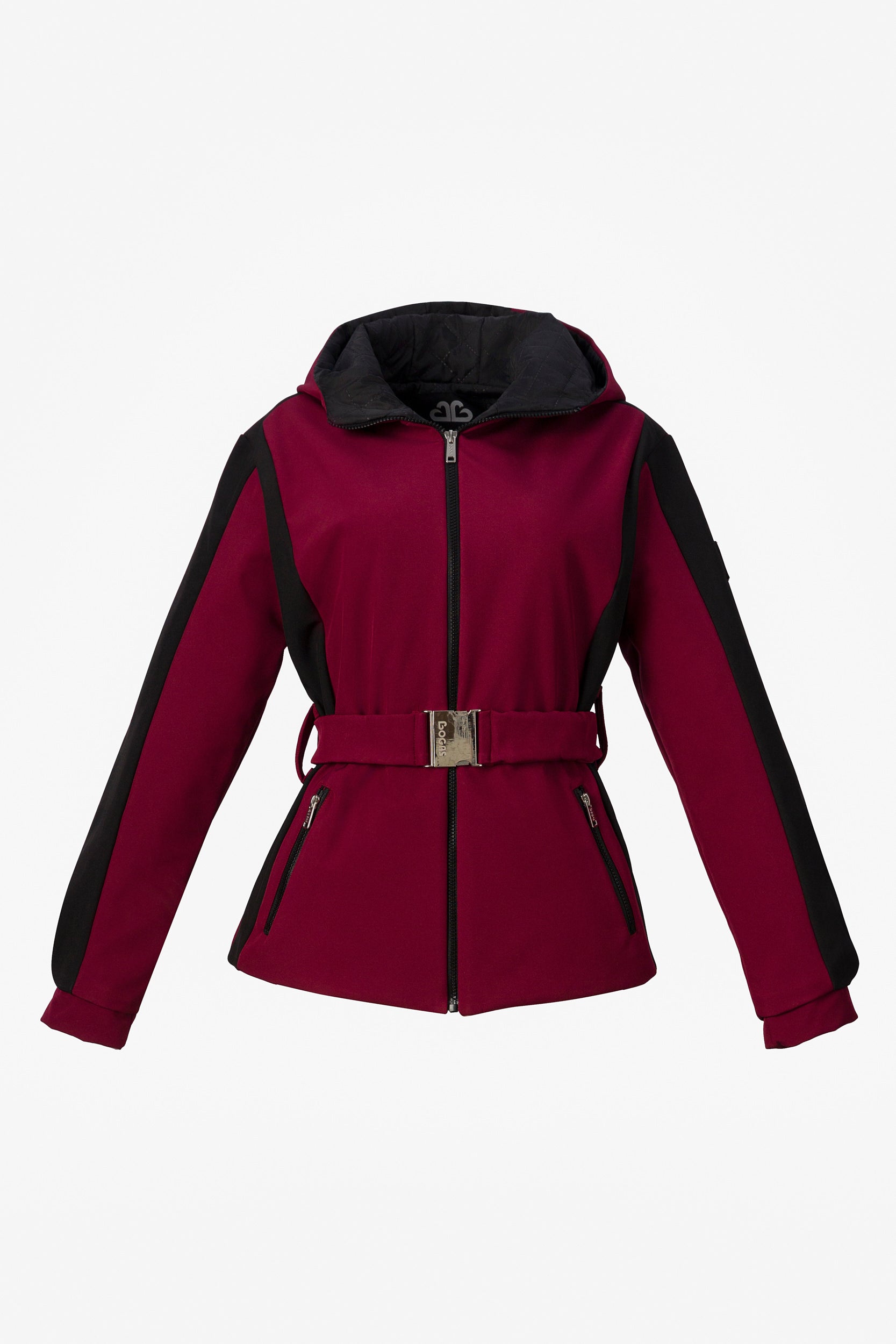 Atniuq Bogas women's burgundy ski jacket