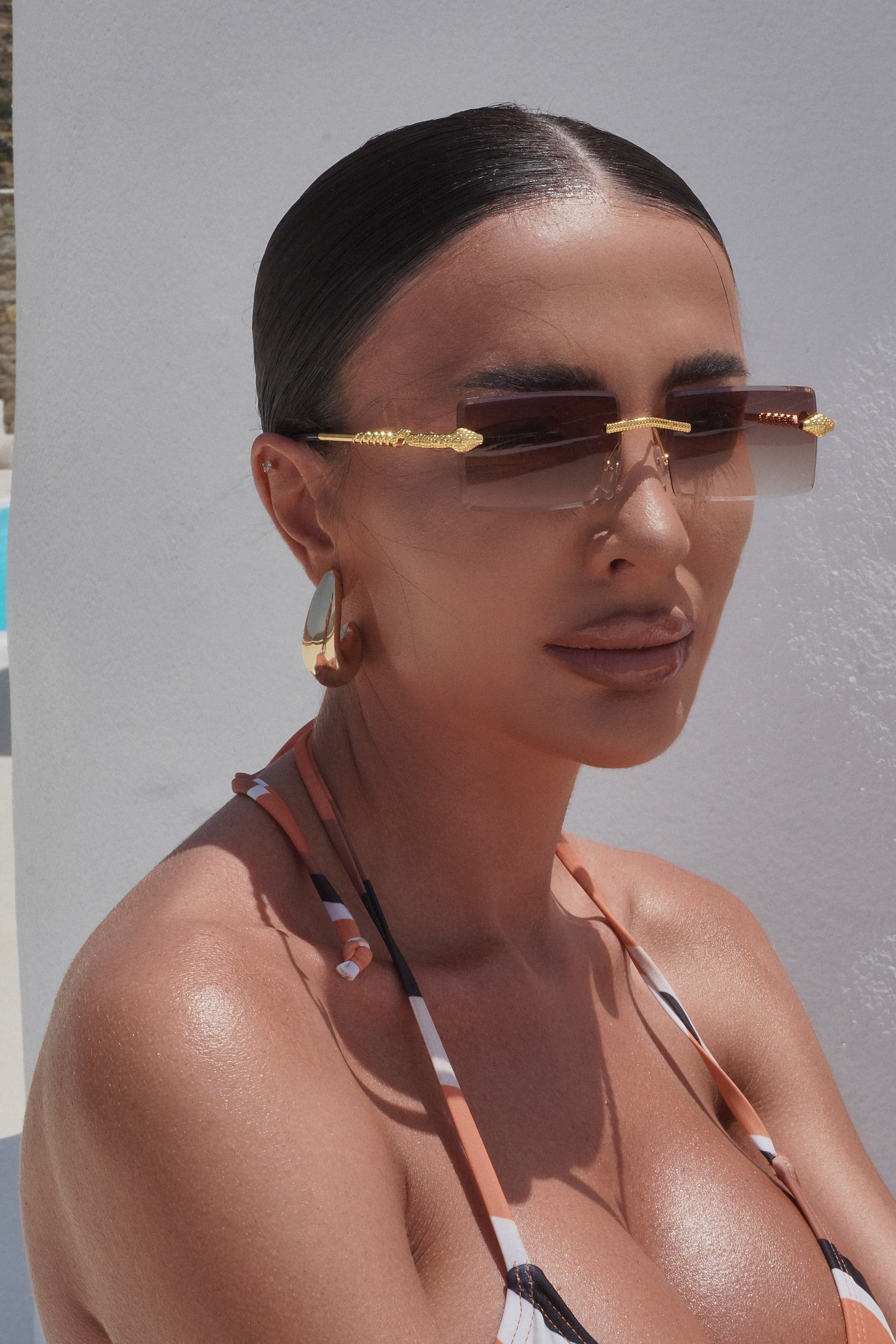 Brown sunglasses Zaira Bogas