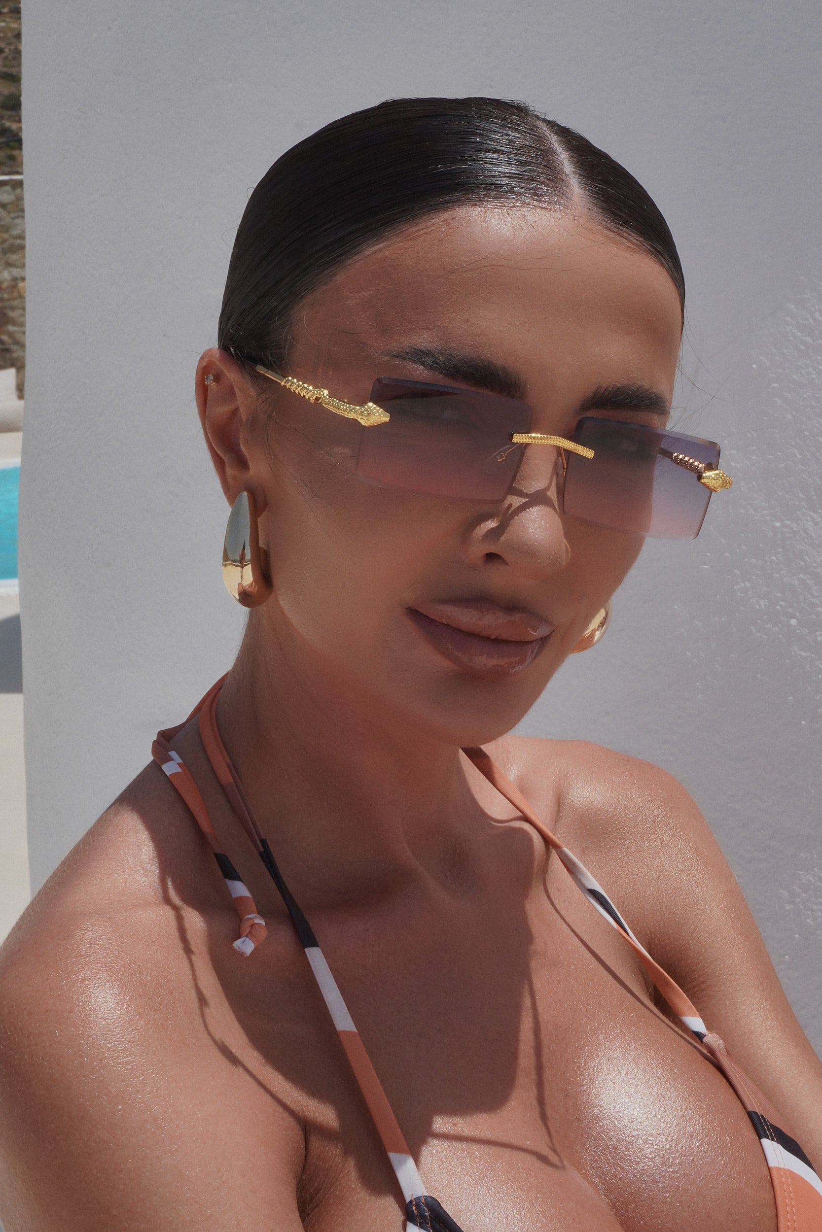 Pink sunglasses Zaira Bogas