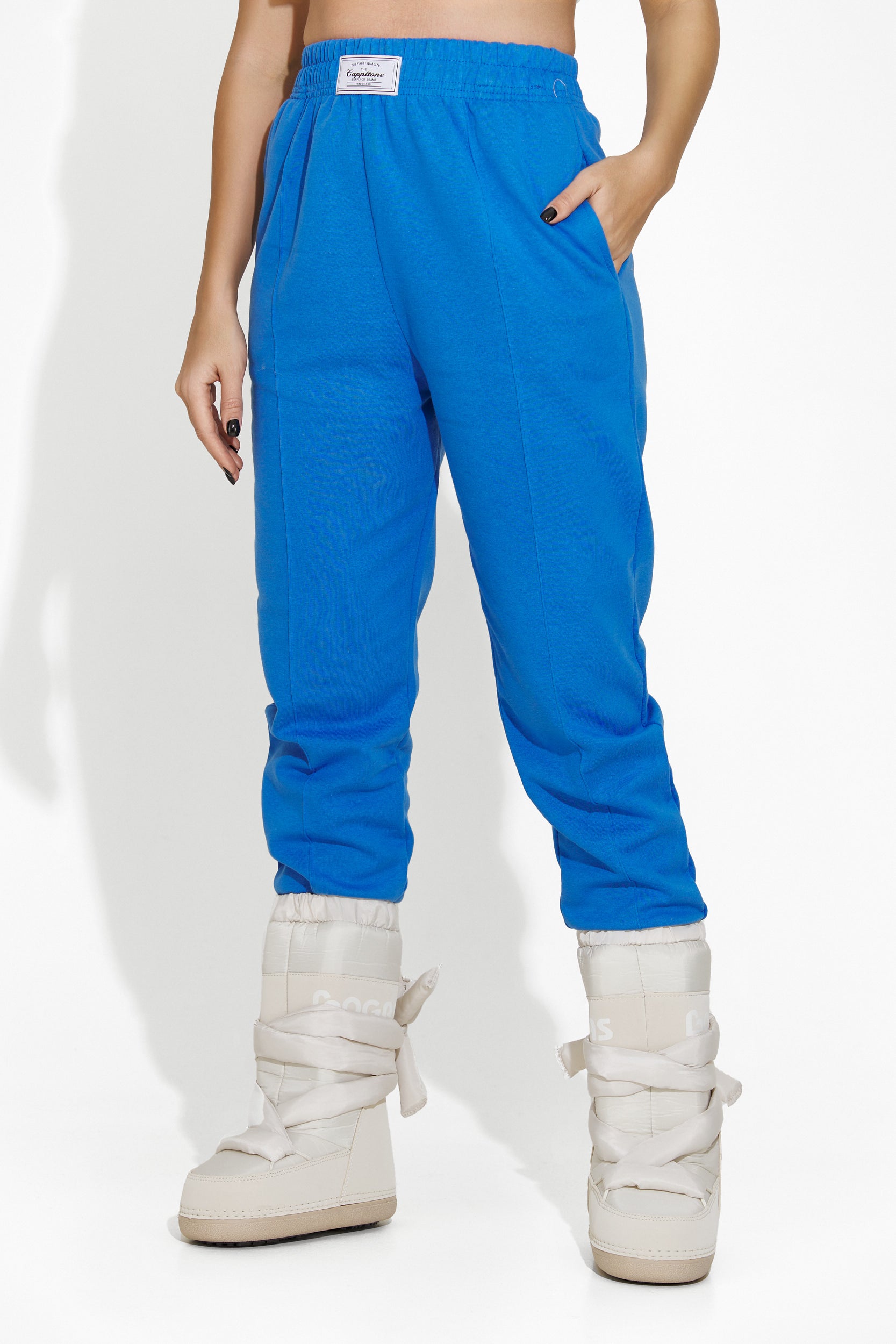 Women's blue casual pants Zivina Bogas