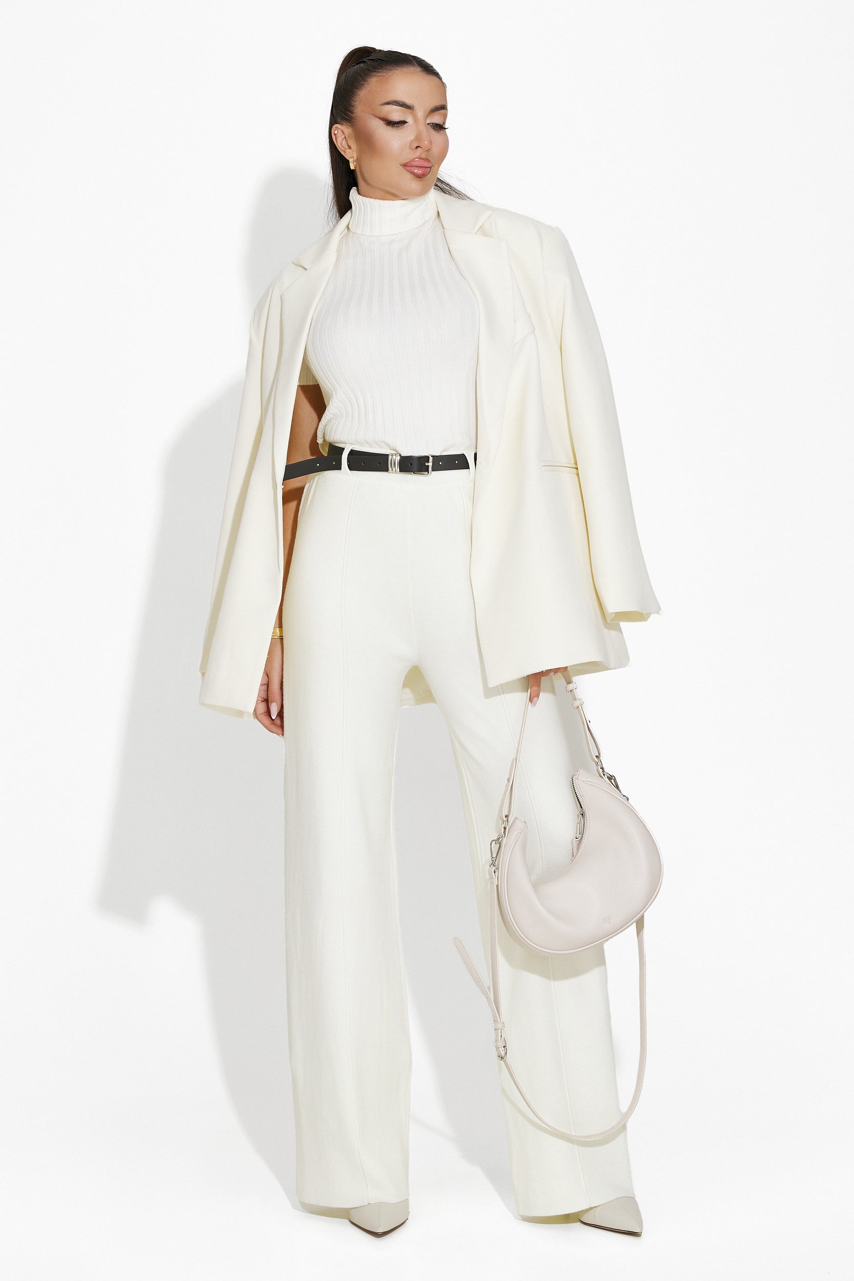 Casual white women's trousers Sayra Bogas