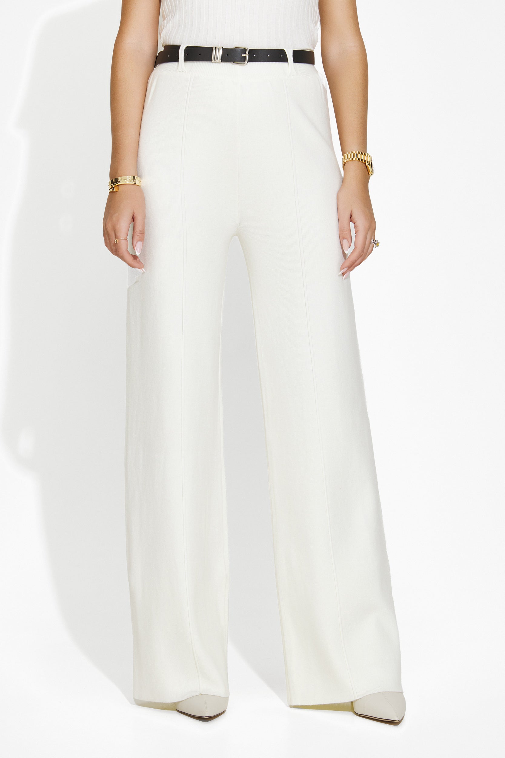 Casual white women's trousers Sayra Bogas