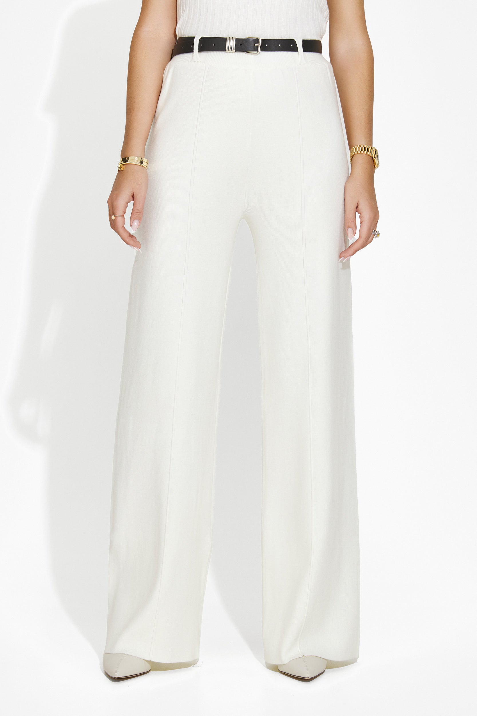 Casual white women's trousers Sayra Bogas