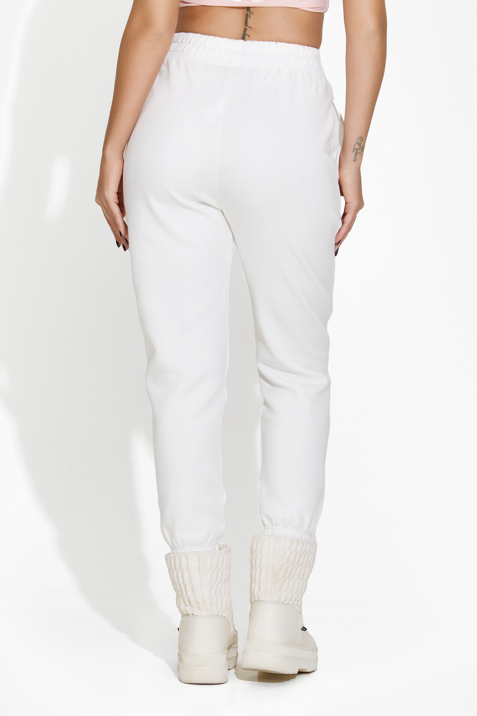 Casual white women's trousers Zivina Bogas