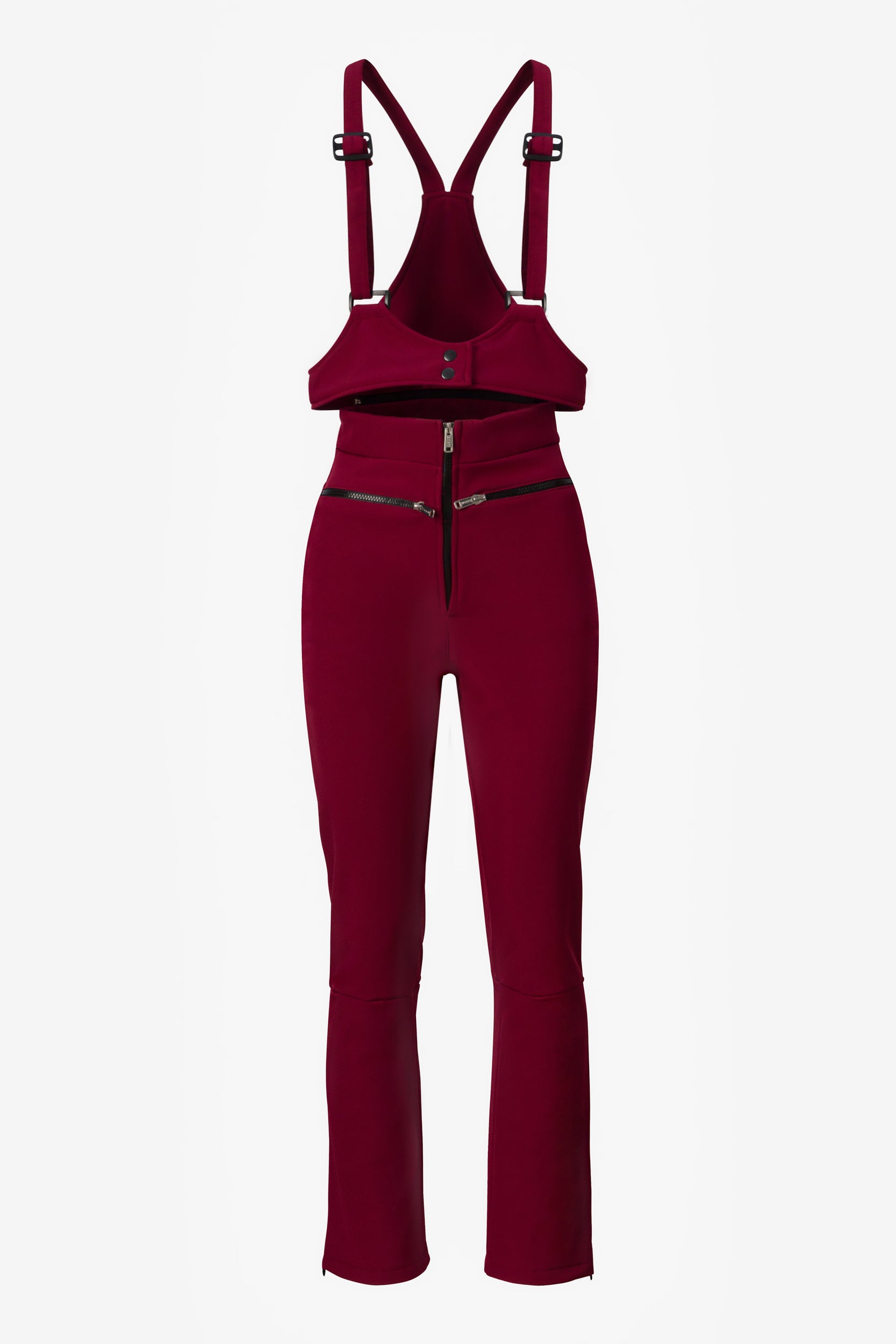 Pantaloni ski dama burgundy Glop Bogas