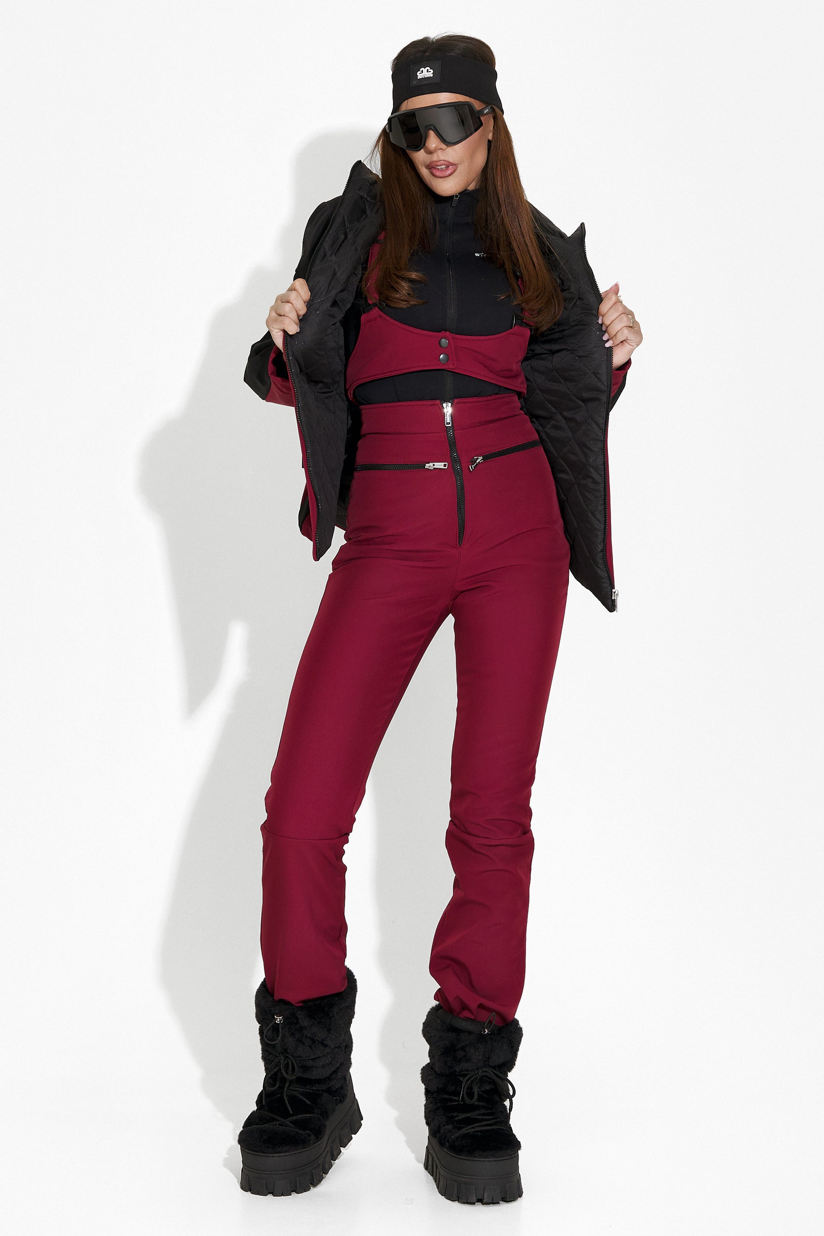 Glop Bogas burgundy lady ski pants