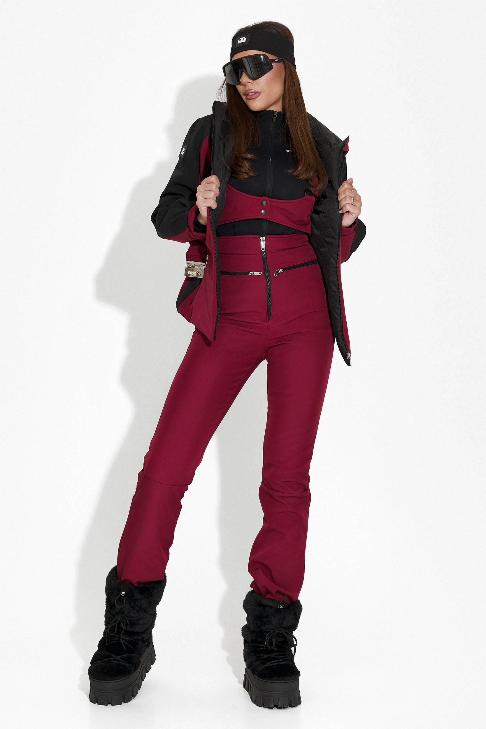 Glop Bogas burgundy lady ski pants