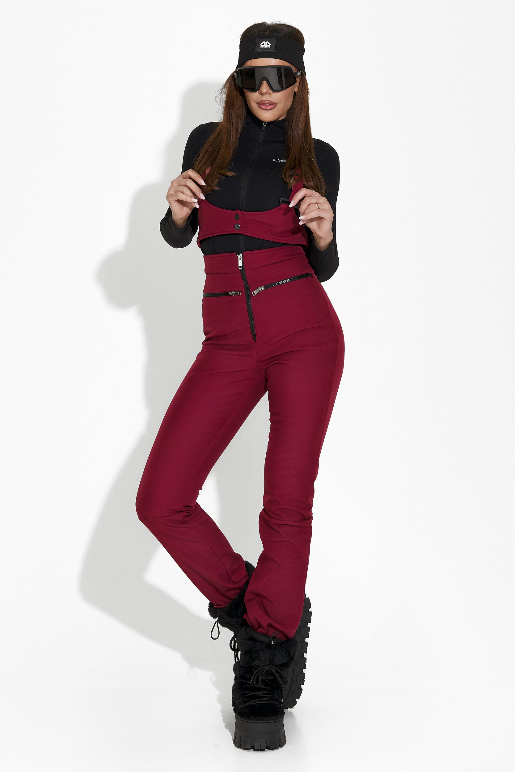 Glop Bogas burgundy lady ski pants