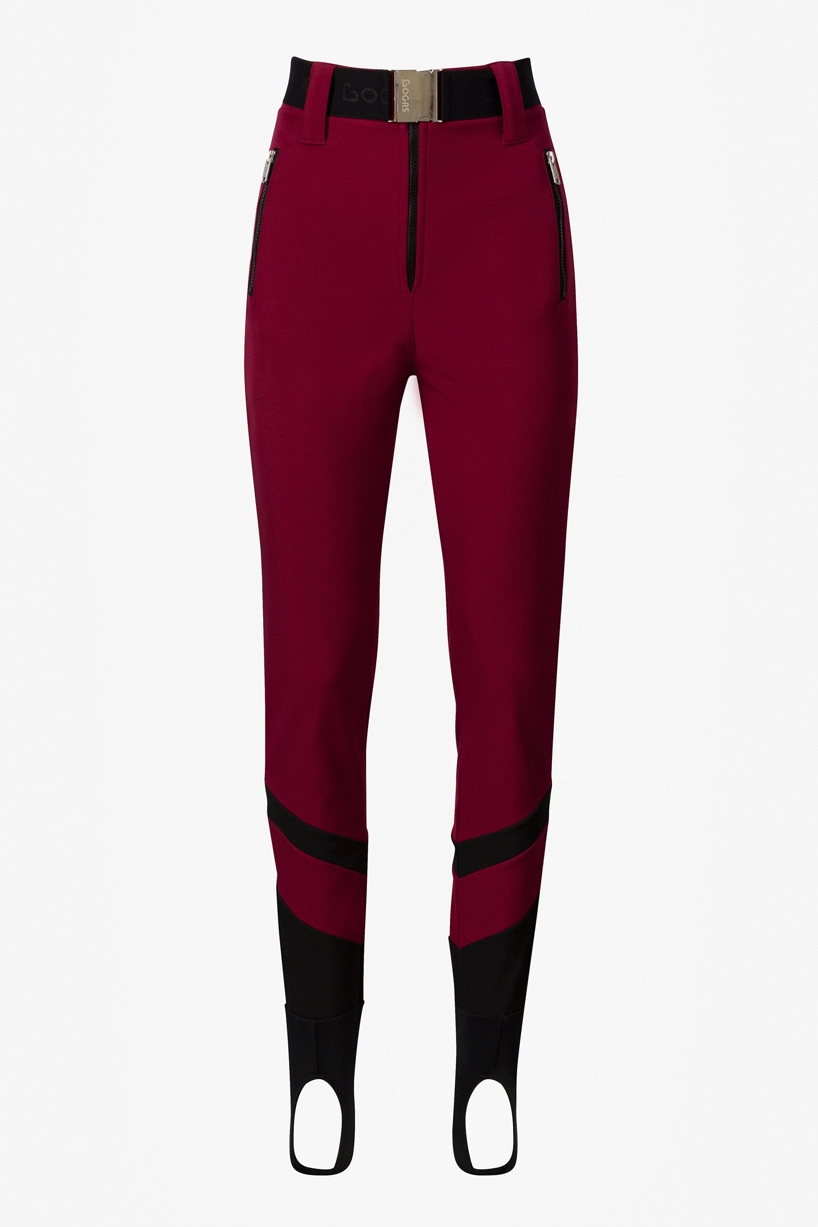 Pantaloni ski dama burgundy Lorya Bogas