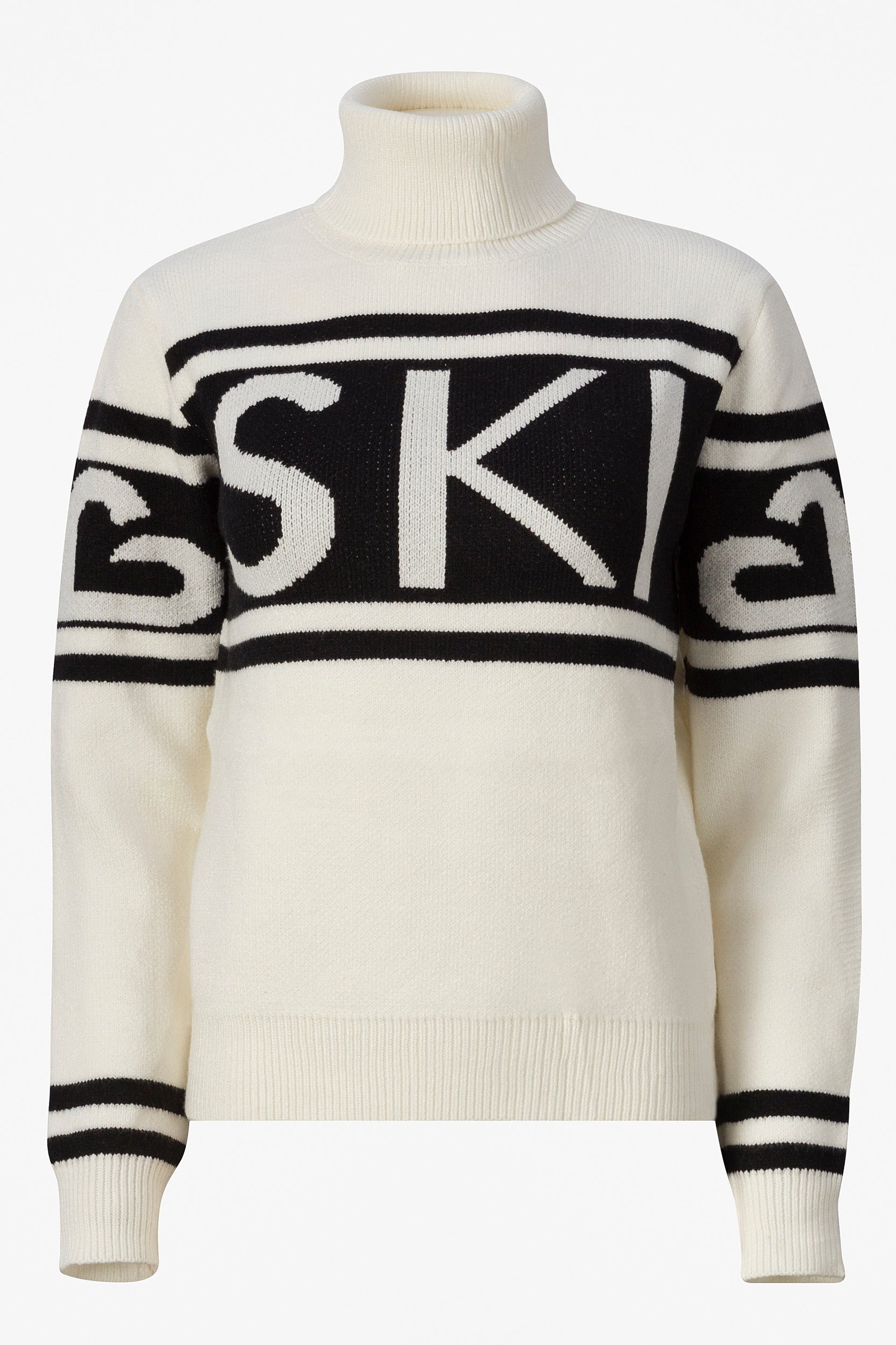 White Bogas Ski Sweater