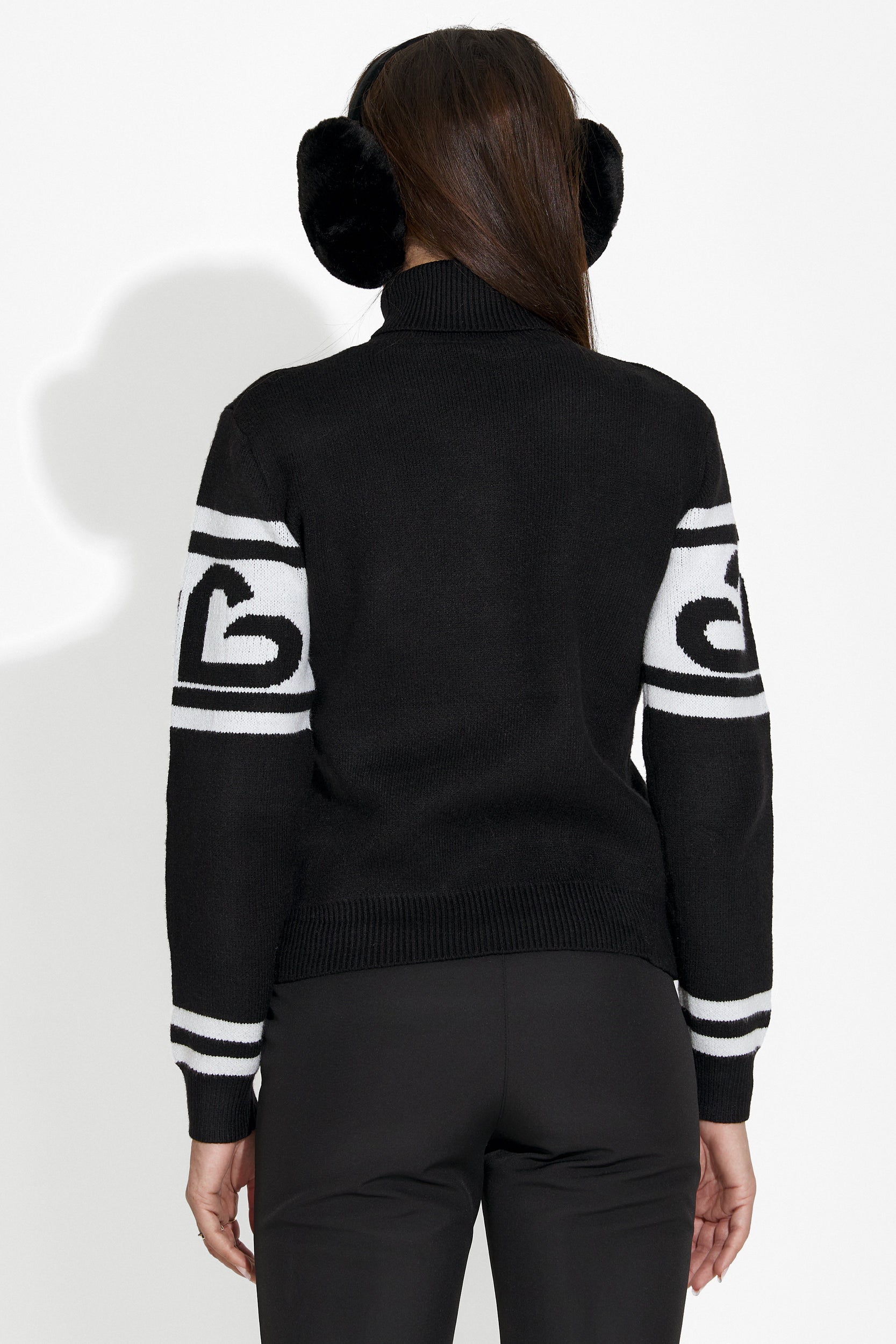 Bogas Black Ski Sweater