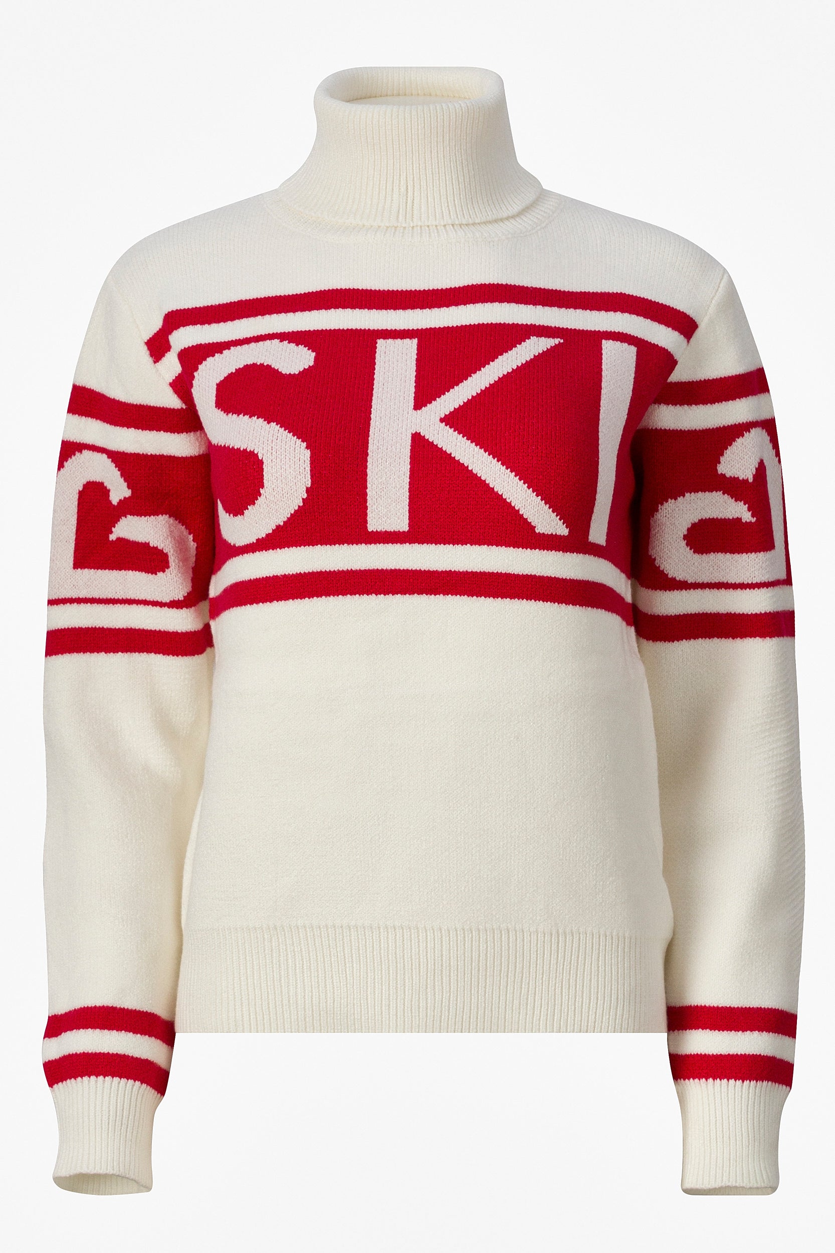 Bogas Red Ski Sweater