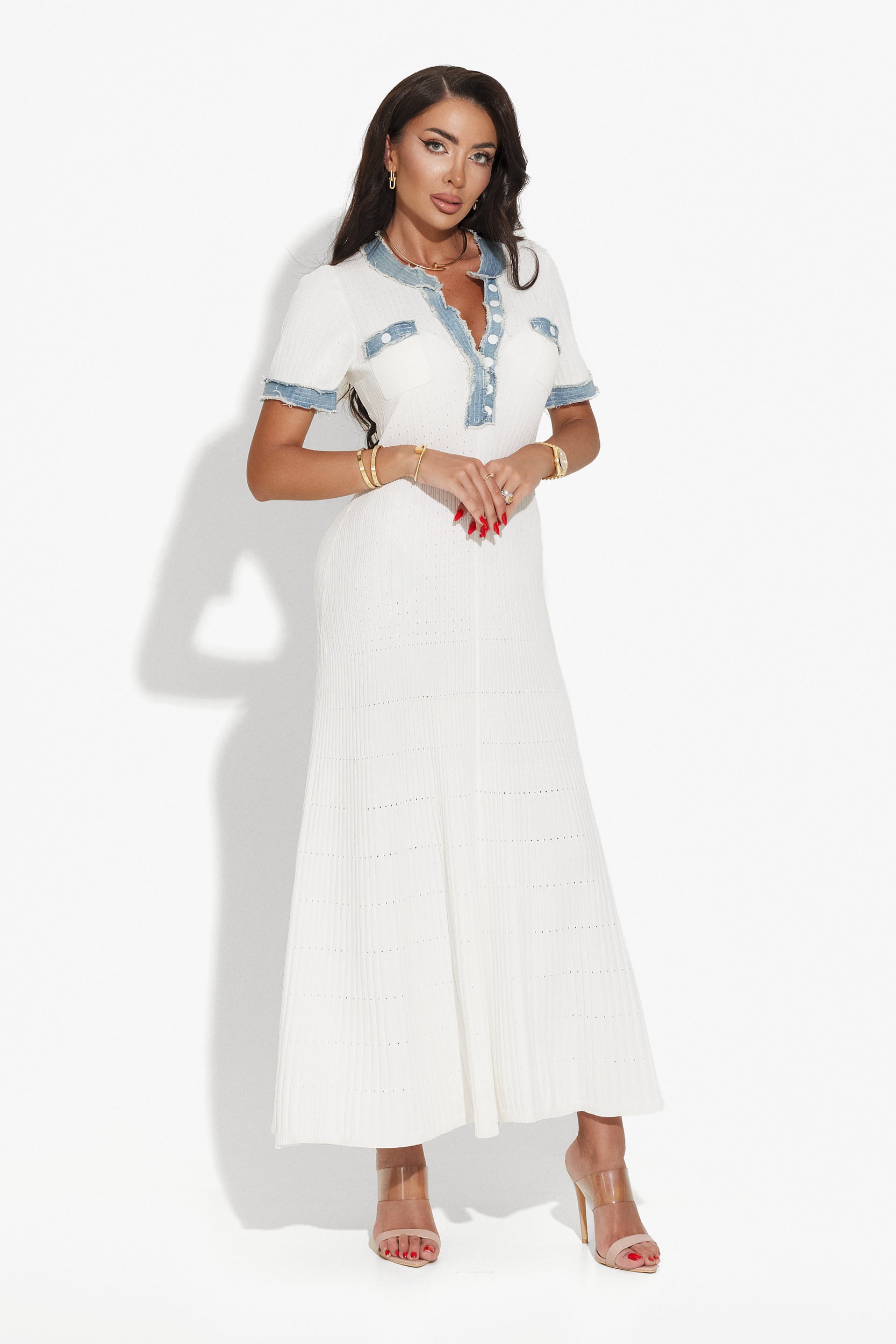 Long white dress for women Irvina Bogas