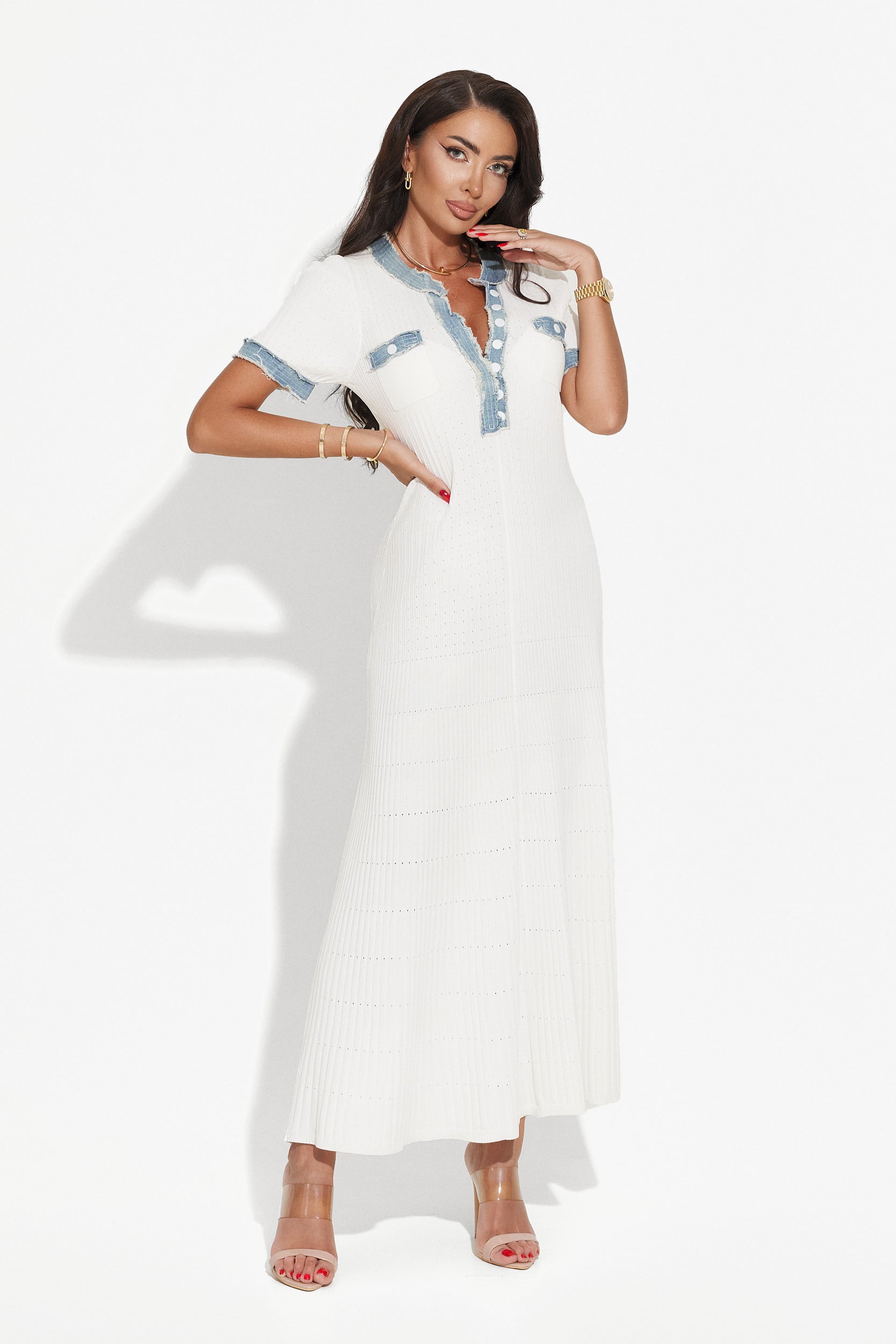 Long white dress for women Irvina Bogas