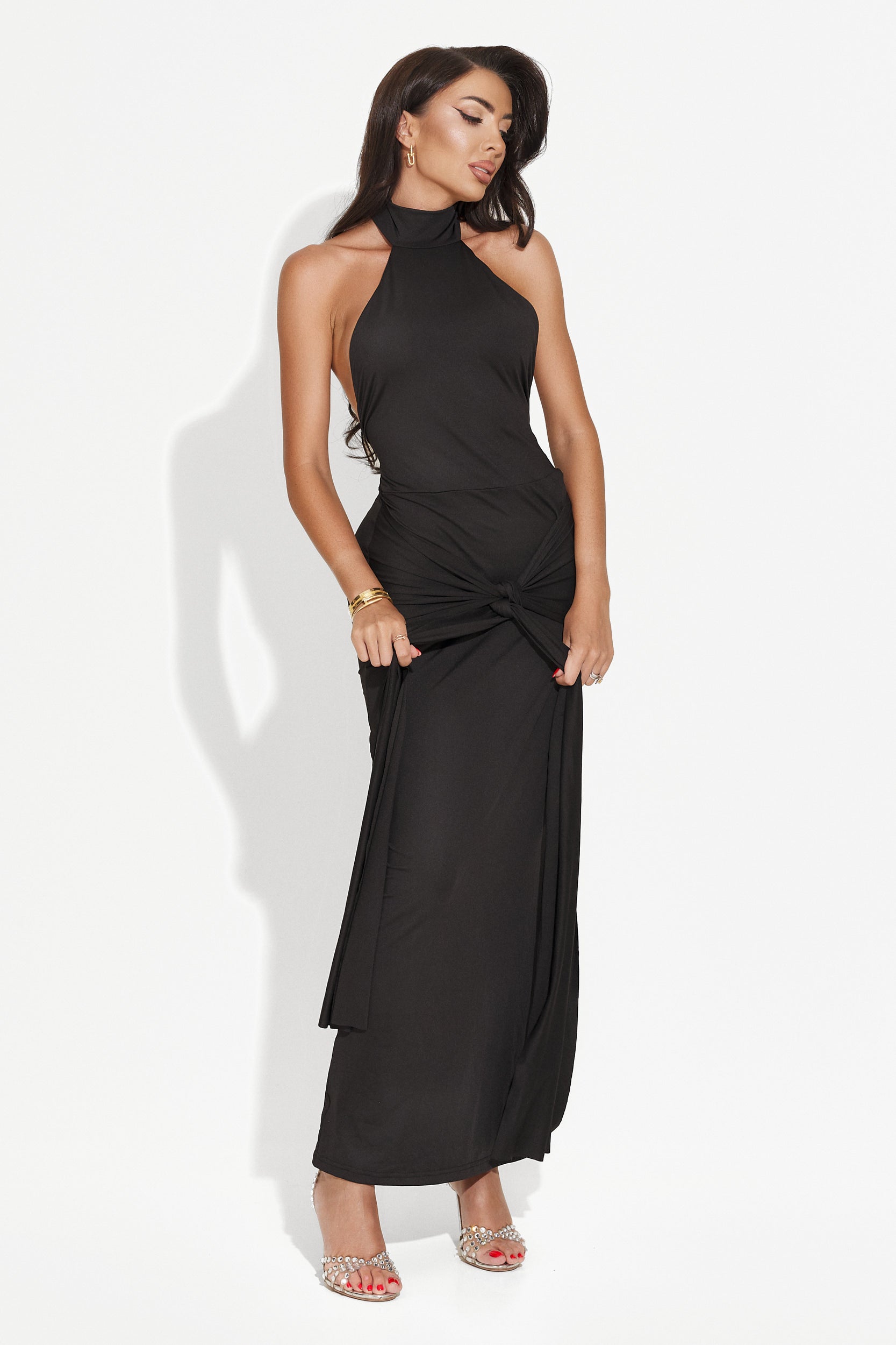 Long black dress for women Merima Bogas