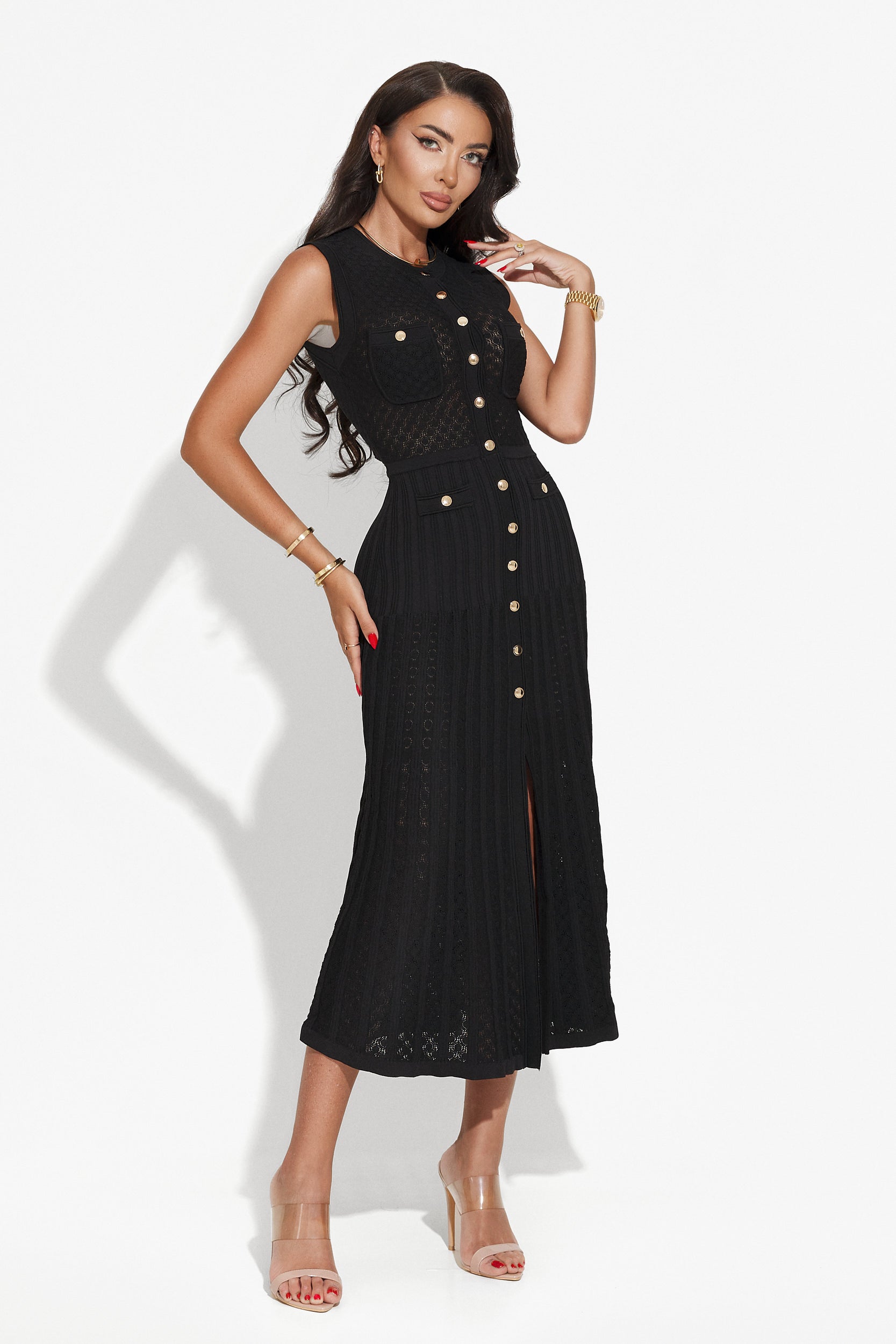 Long black dress for women Tadia Bogas