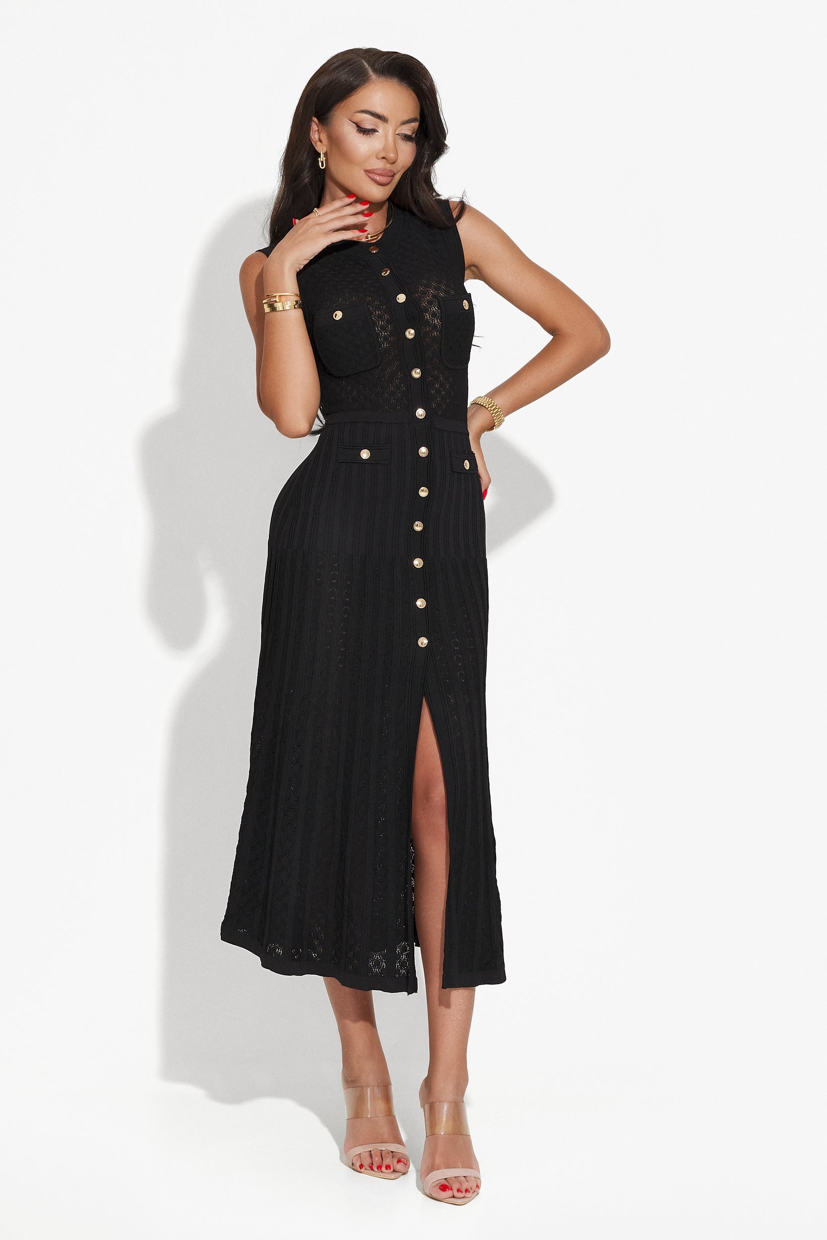 Long black dress for women Tadia Bogas