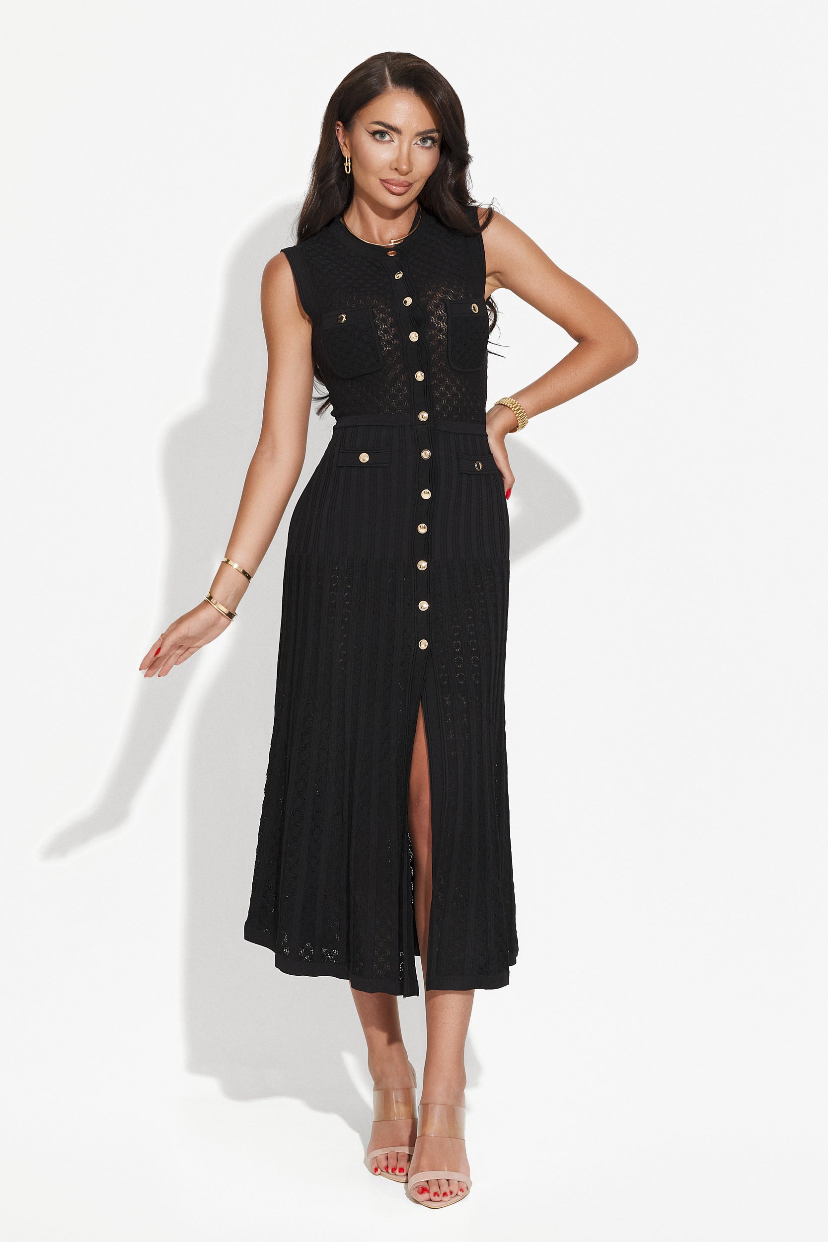 Long black dress for women Tadia Bogas