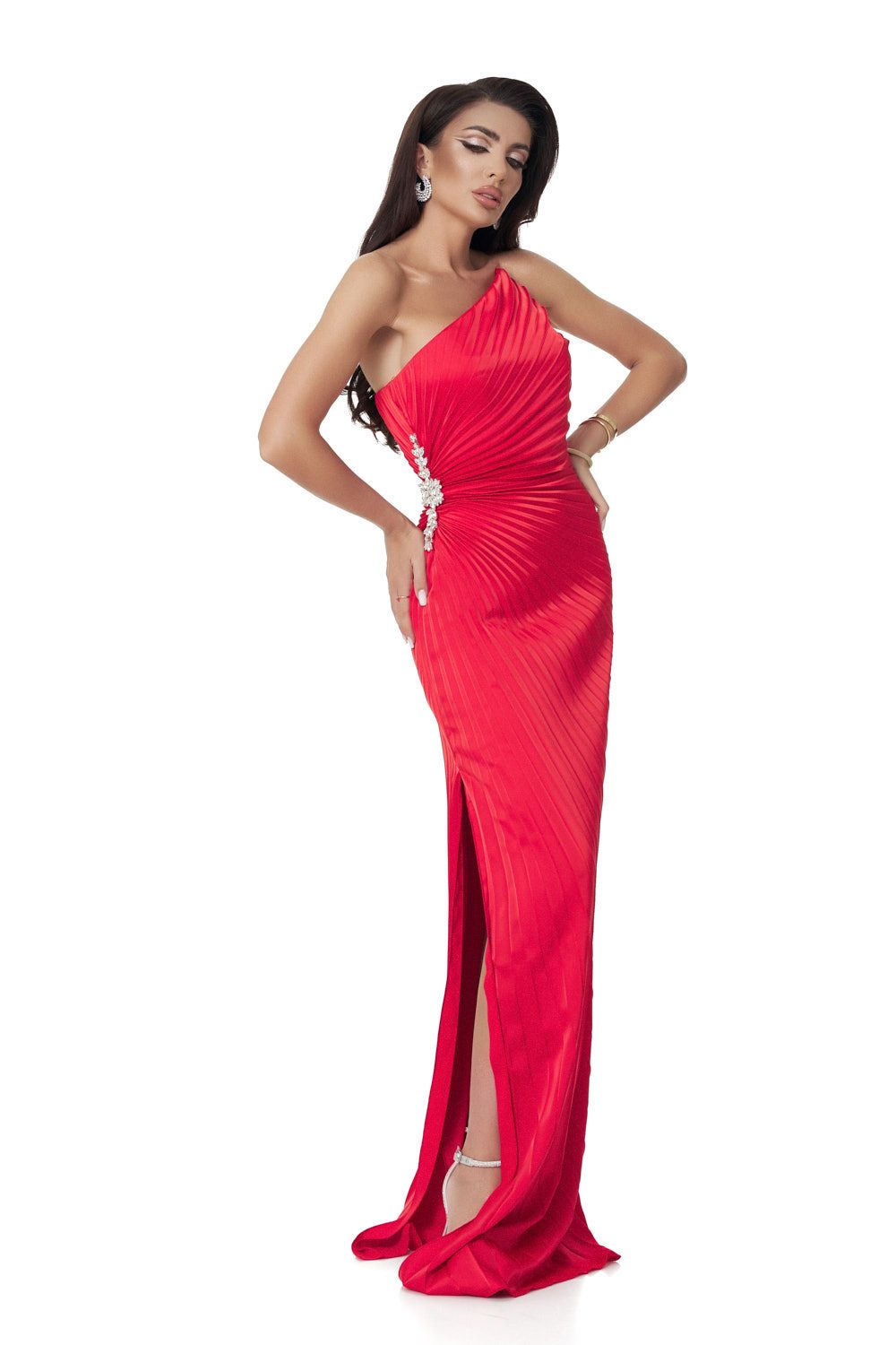 Ladies long red dress Deysi Bogas