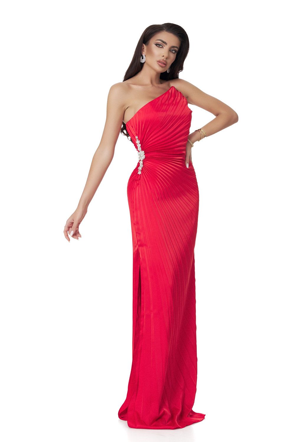 Ladies long red dress Deysi Bogas