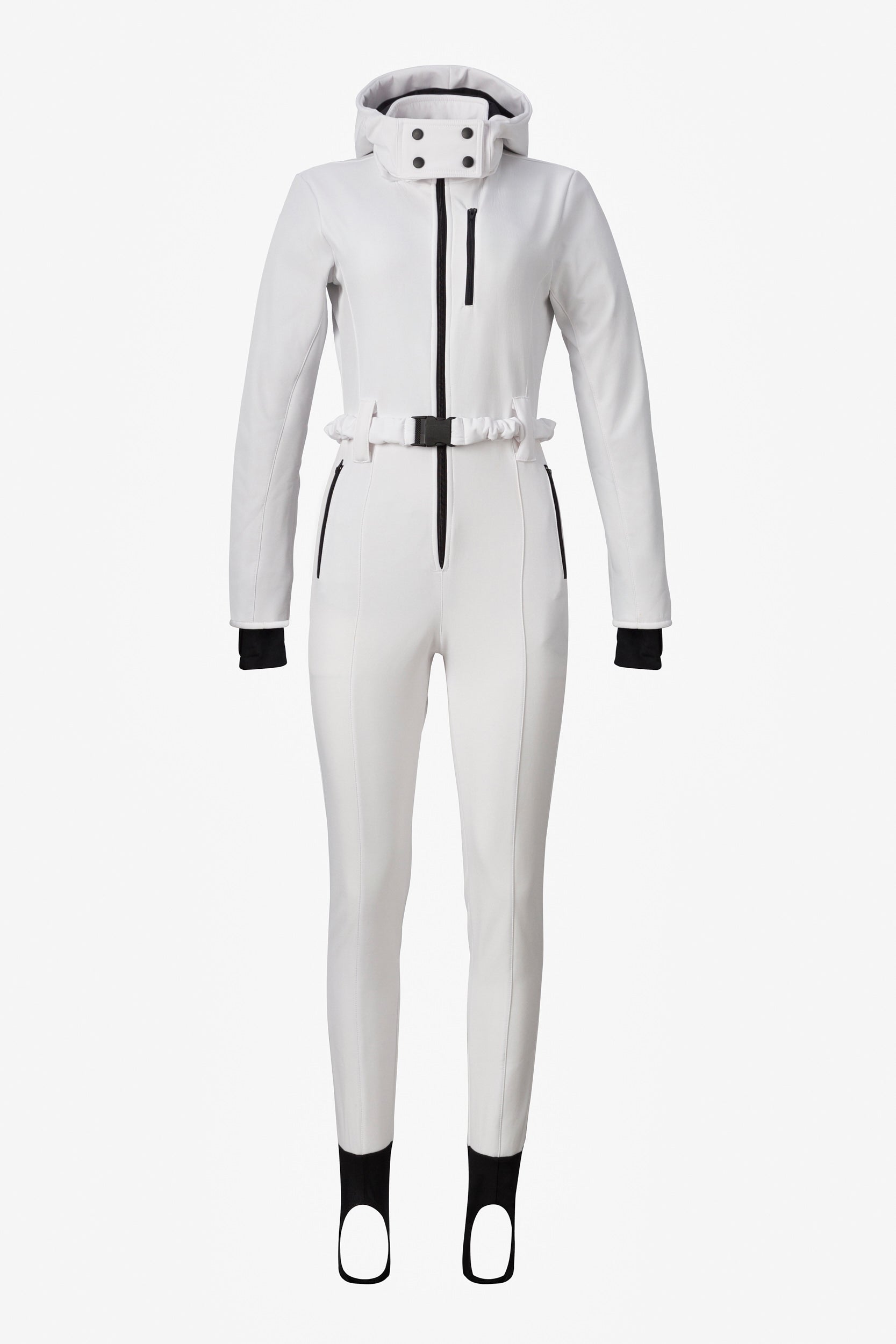 Anodys Bogas white casual ski overalls