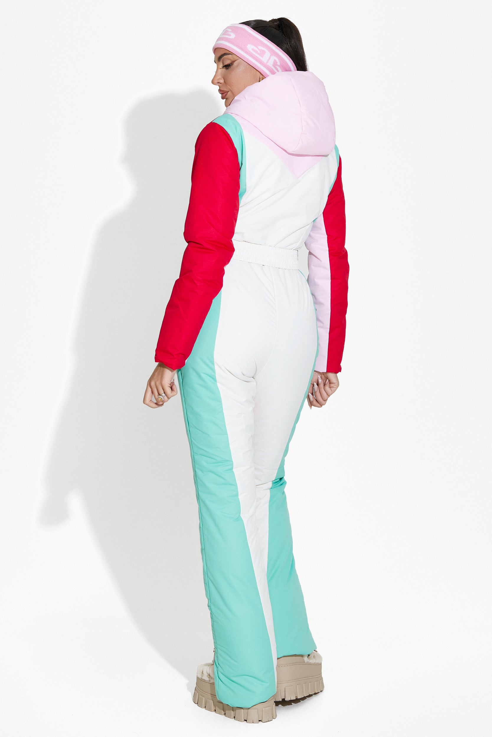 Nadyna Bogas white casual ski overall