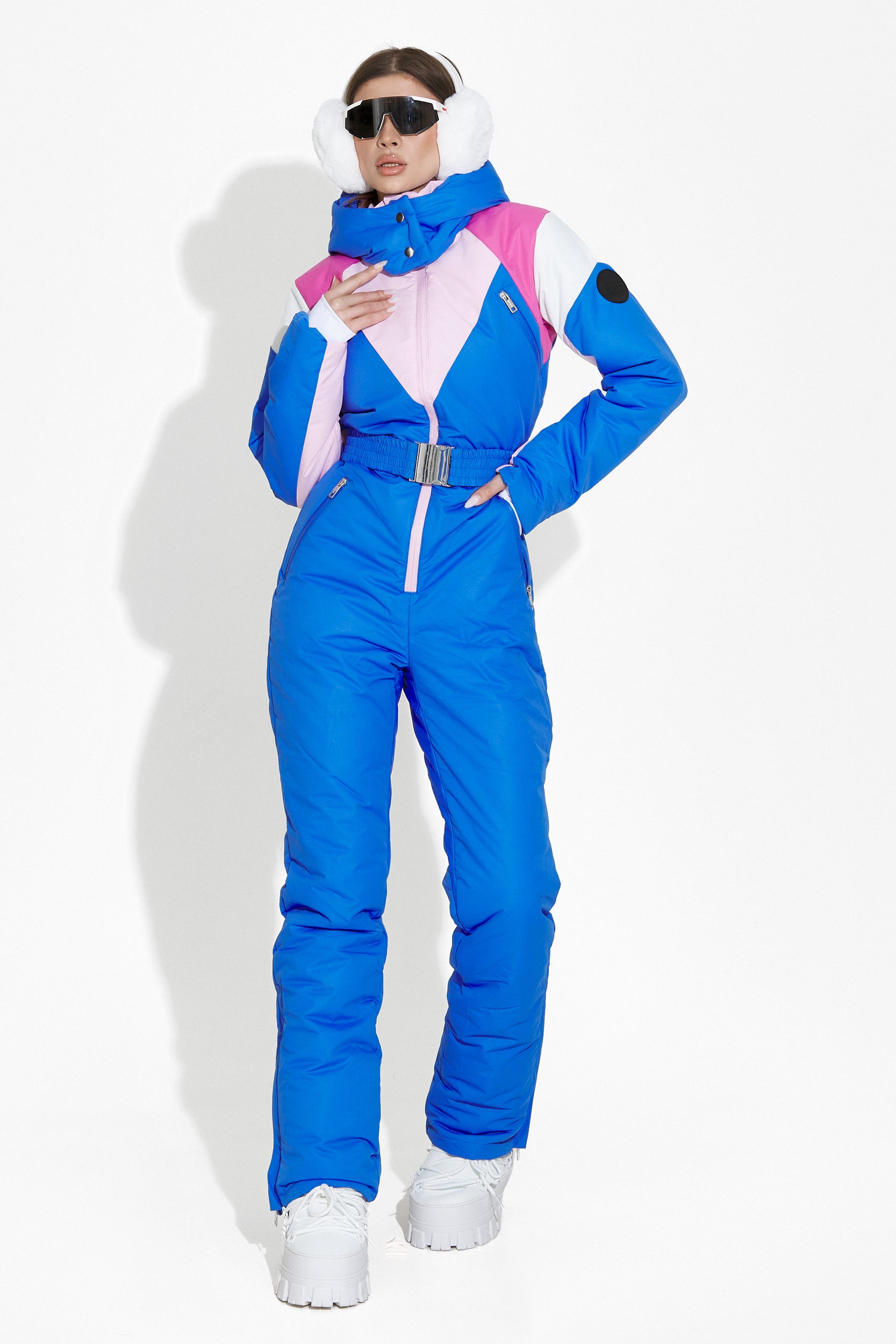 Casual blue ski overall Snowy Bogas