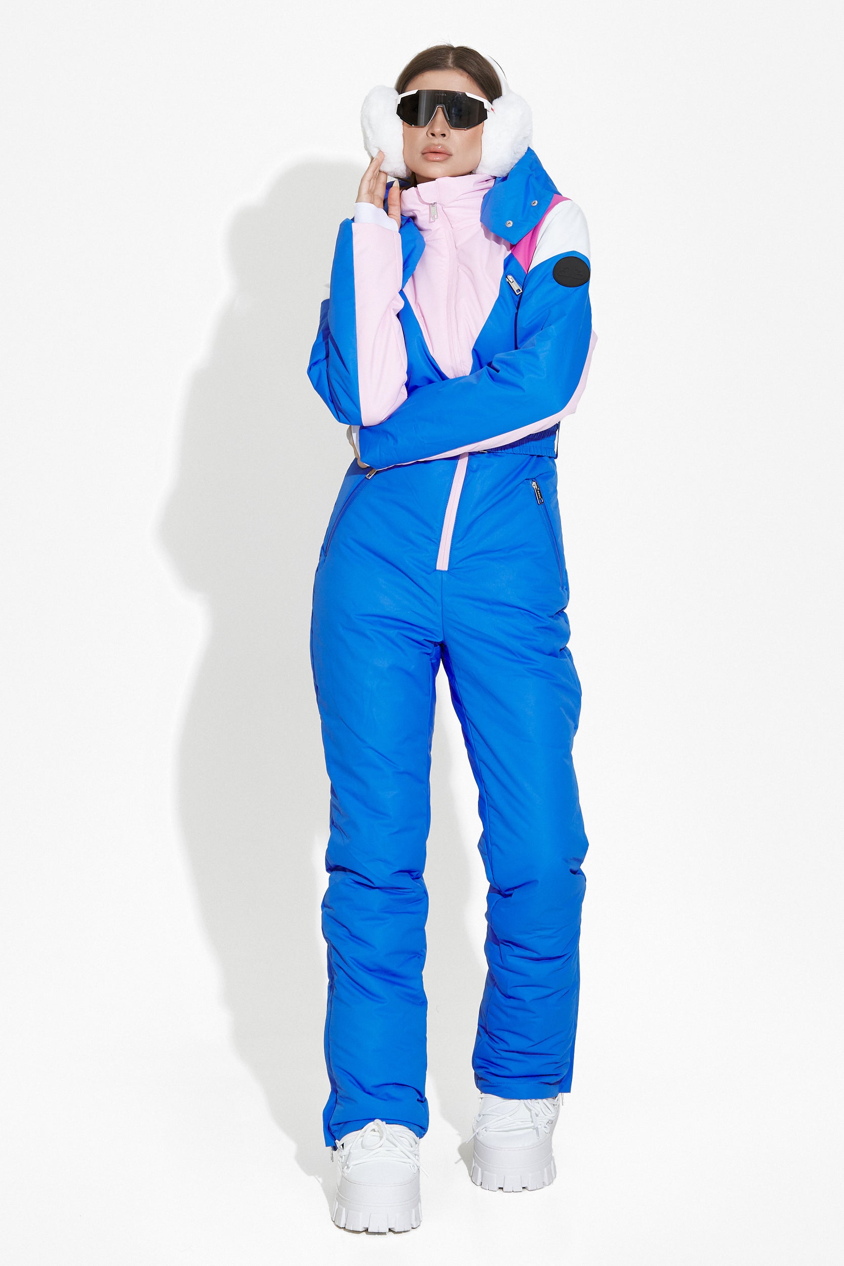 Casual blue ski overall Snowy Bogas