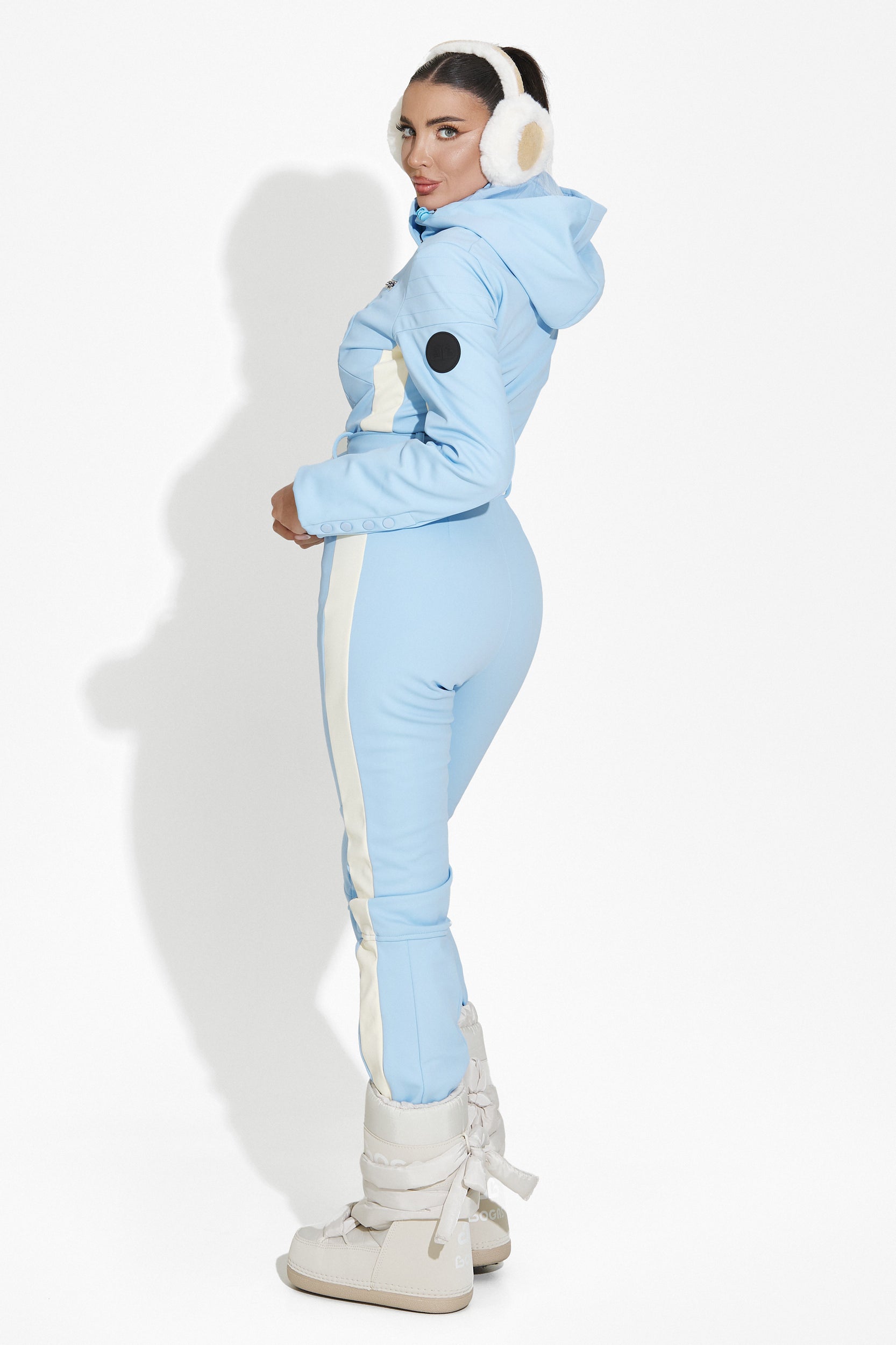 Blue casual ski jumpsuit Driana Bogas