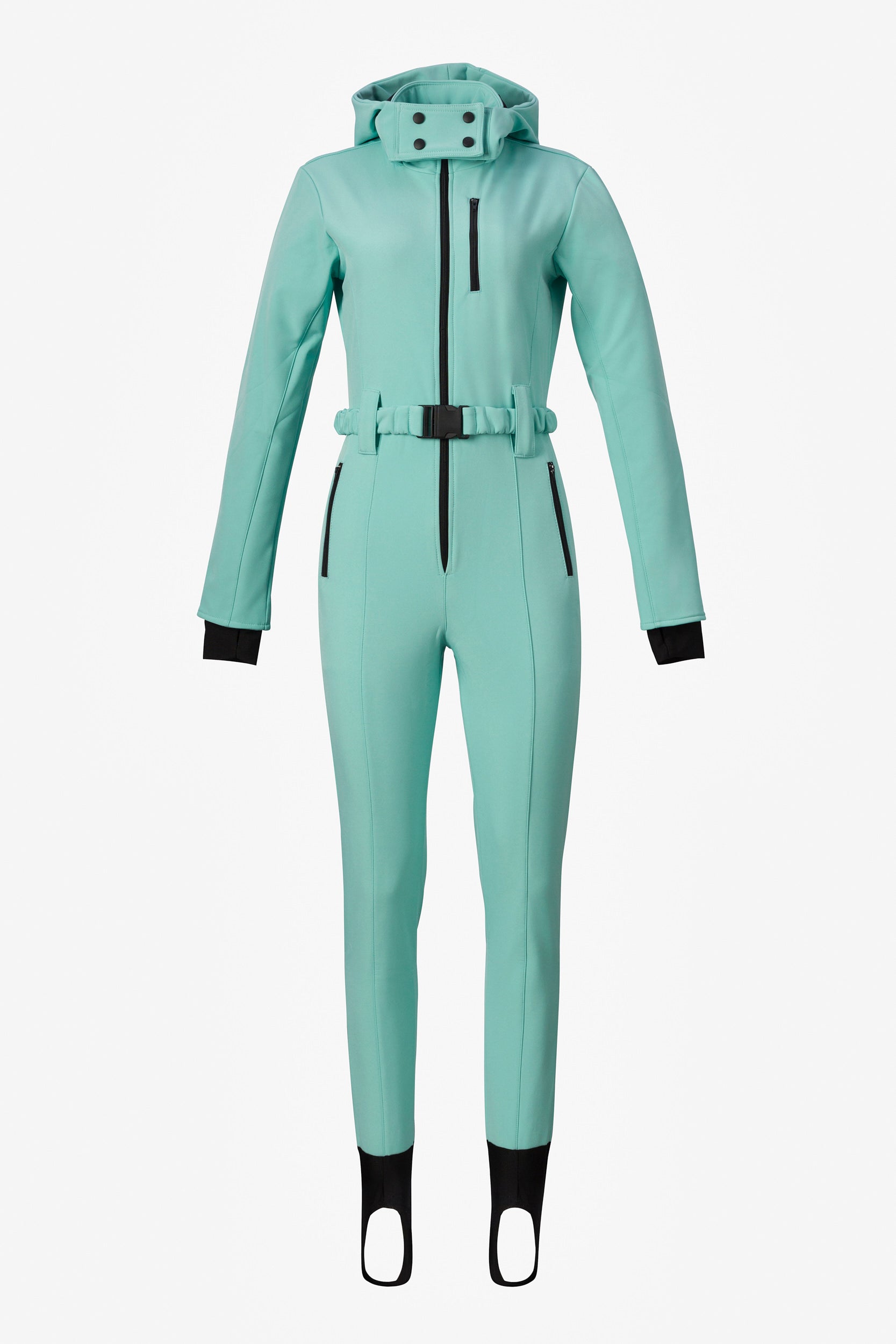 Sydona Bogas blue casual ski overalls