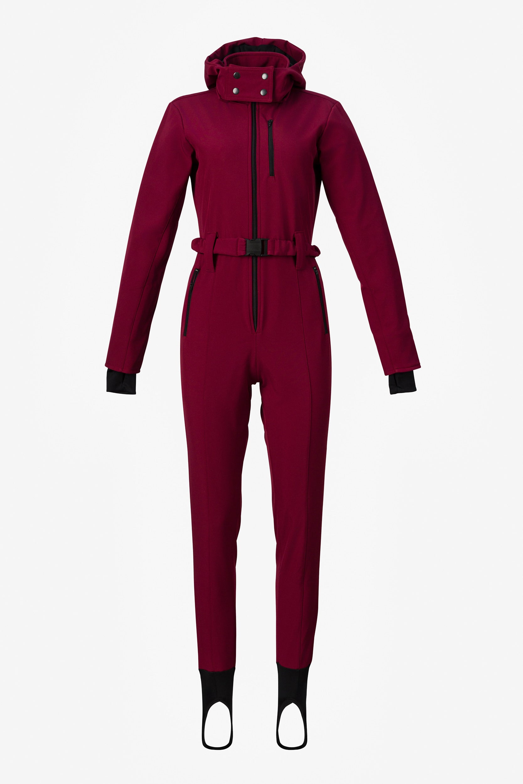 Salopeta ski casual burgundy Anodys Bogas