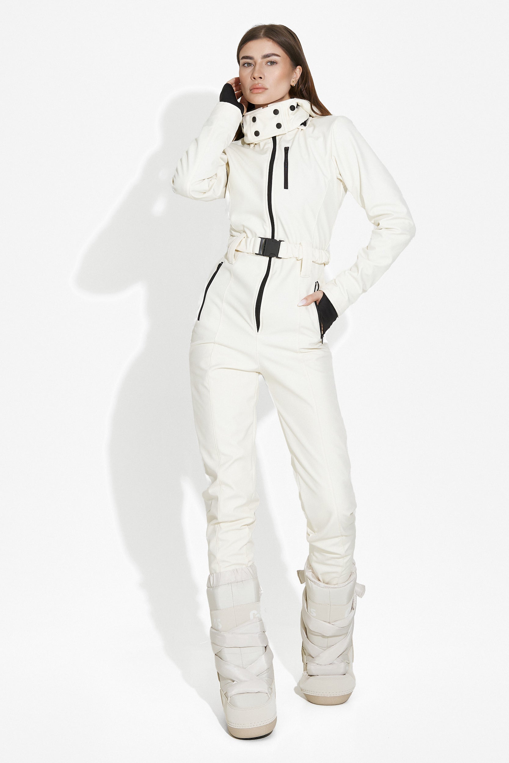 Anodys Bogas cream casual ski overalls