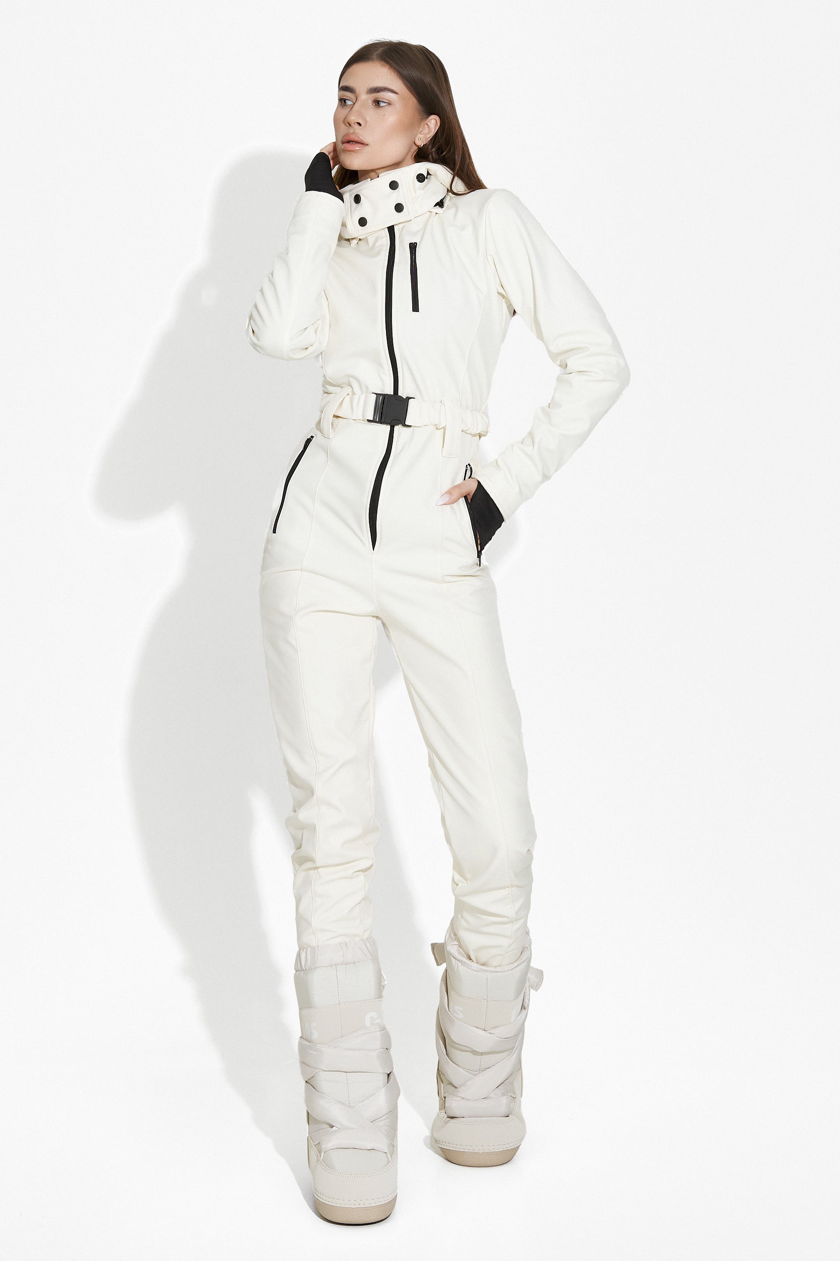 Anodys Bogas cream casual ski overalls