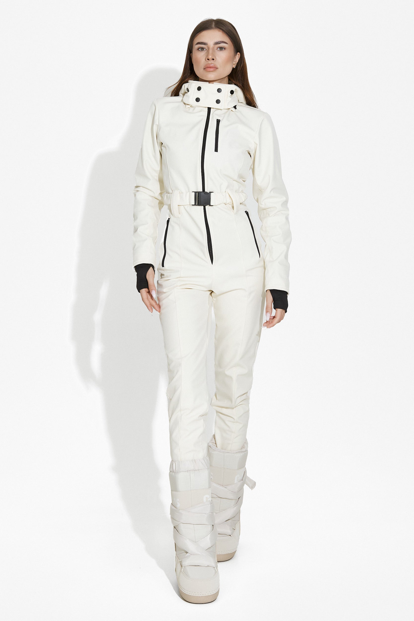 Anodys Bogas cream casual ski overalls